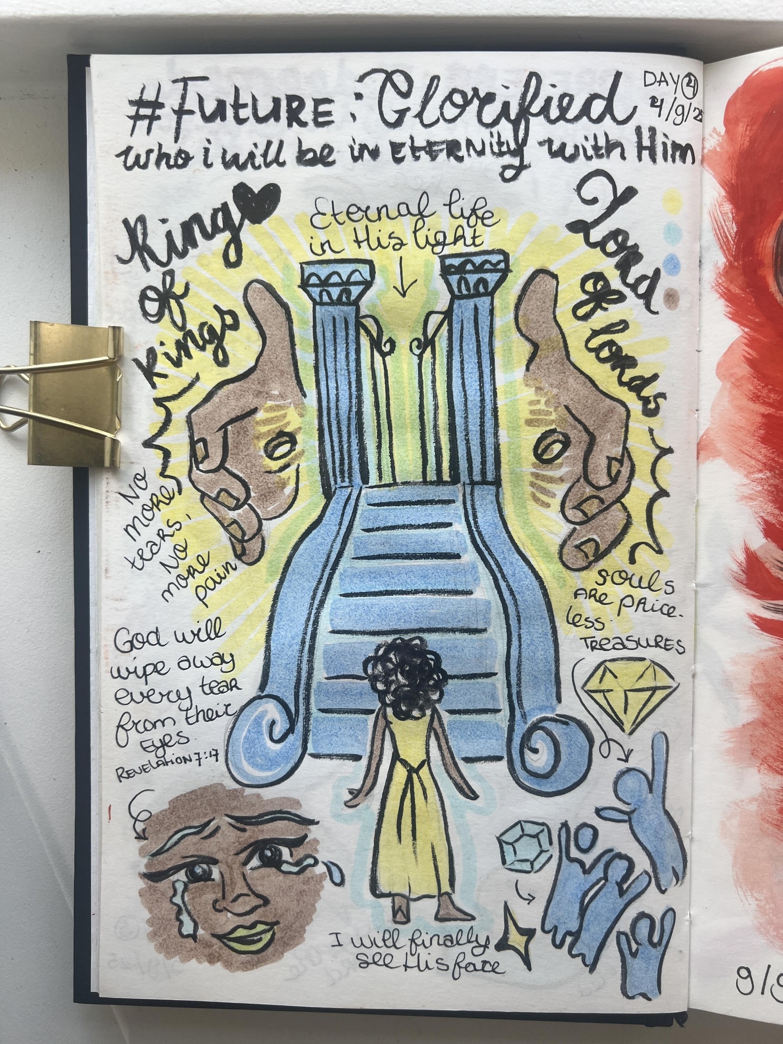 14 days of prompts II in water-based markers - image 4 - student project