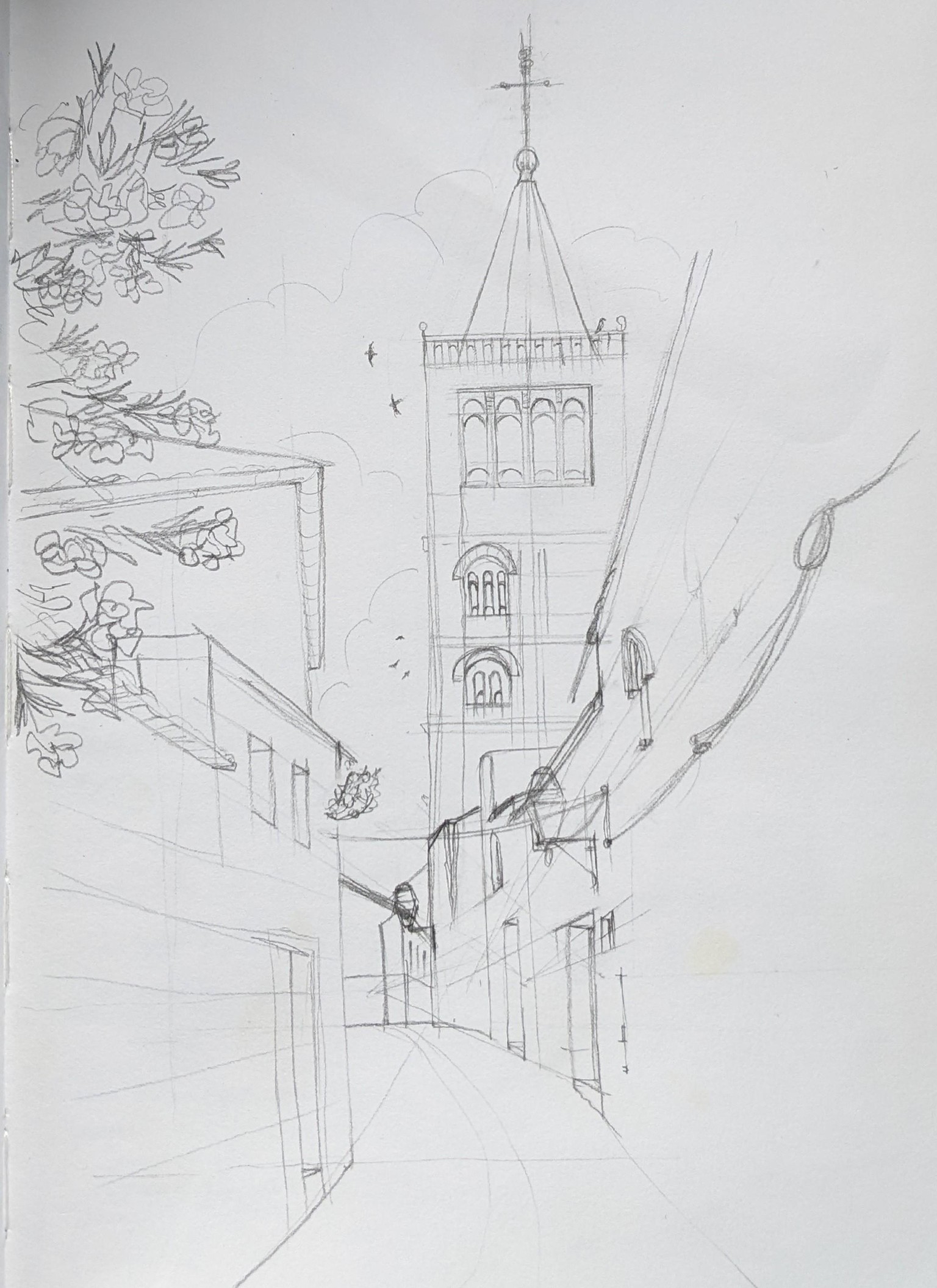Church tower island of Rab - image 1 - student project