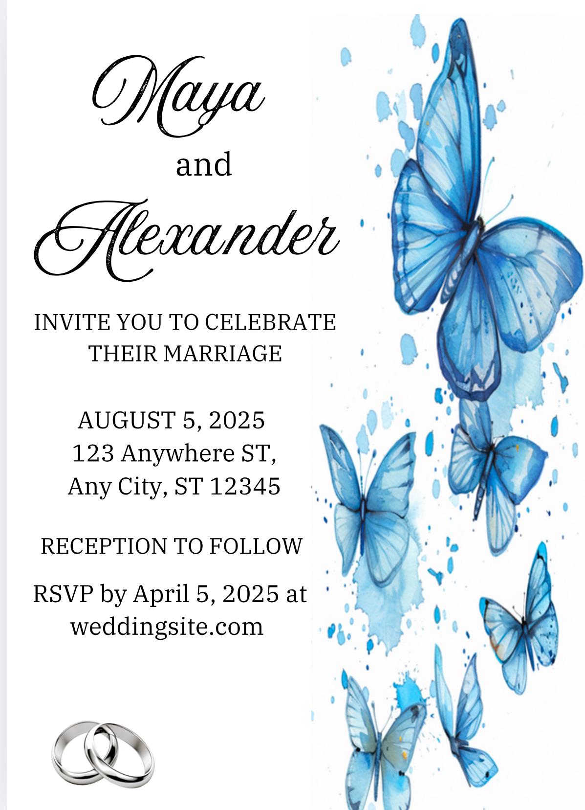 Wedding Invitation - image 1 - student project