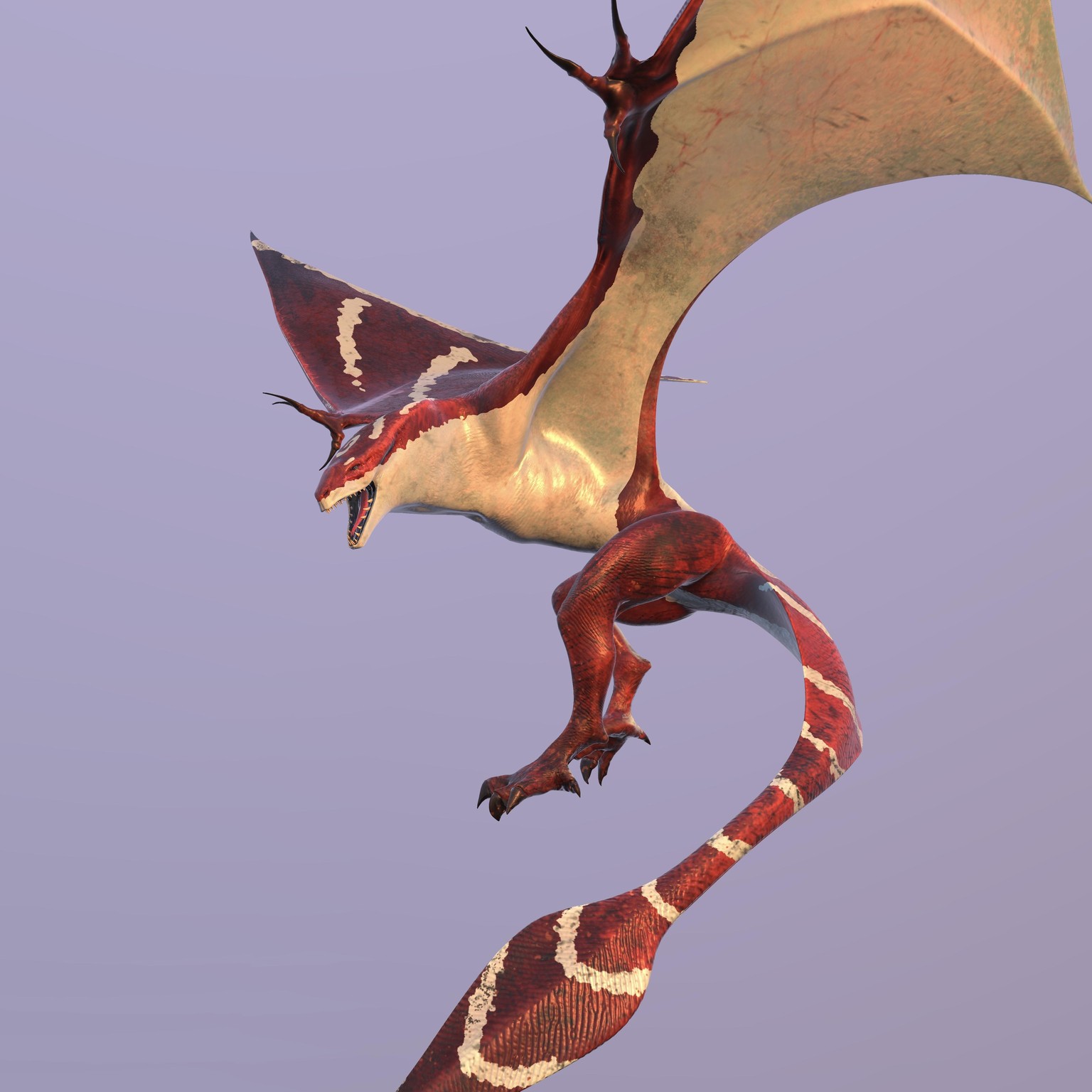 Dragon texture painting - image 2 - student project