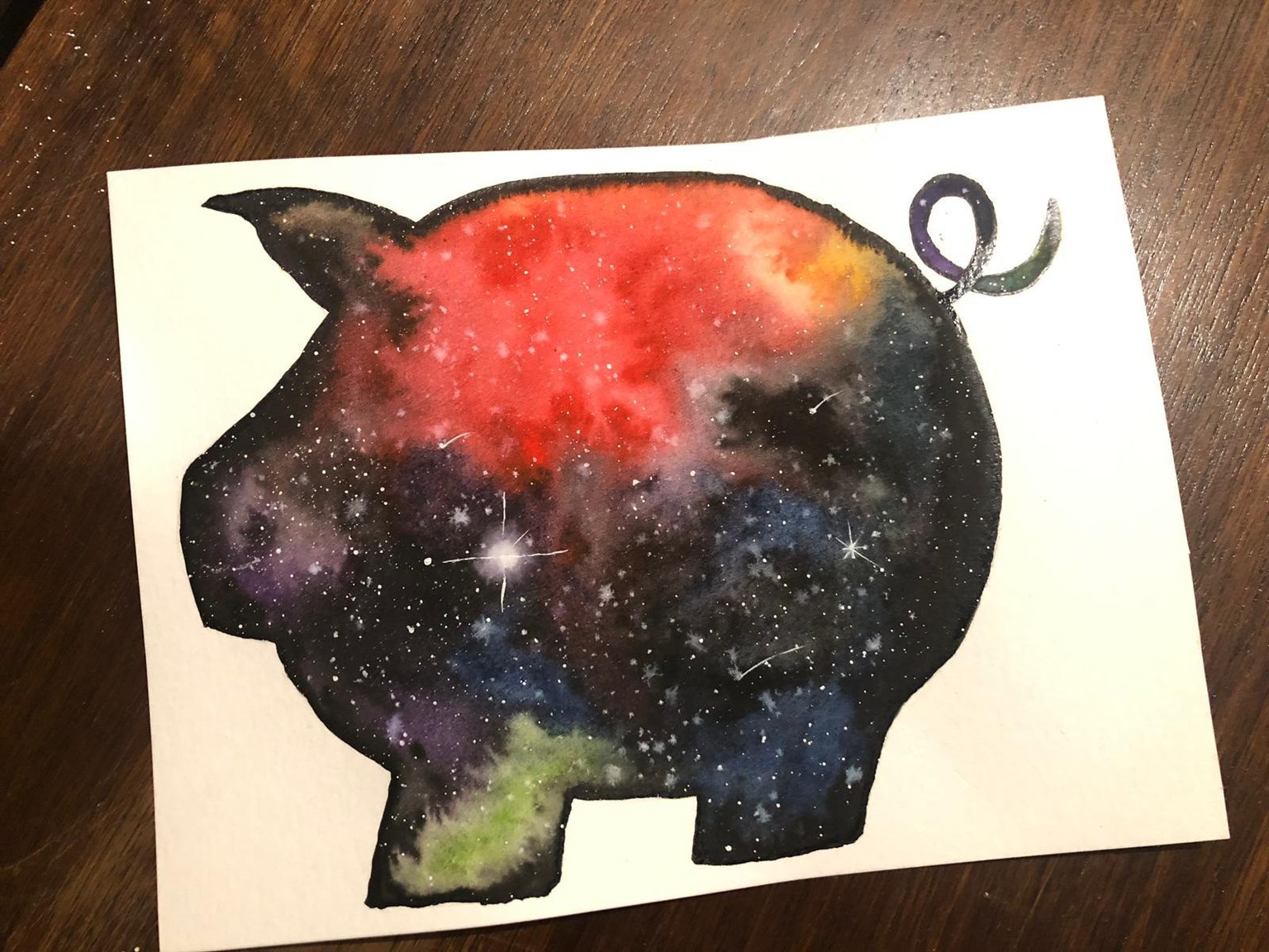 Galaxy Silhouettes - image 1 - student project