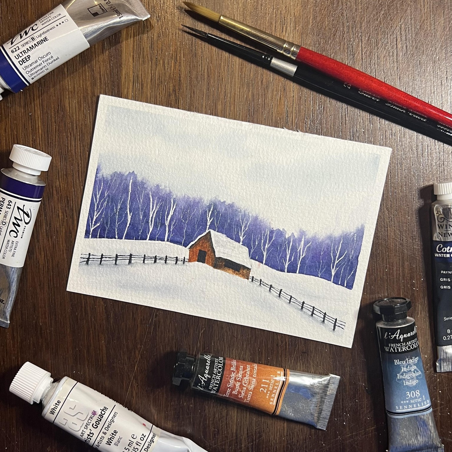 Winter landscapes - image 2 - student project
