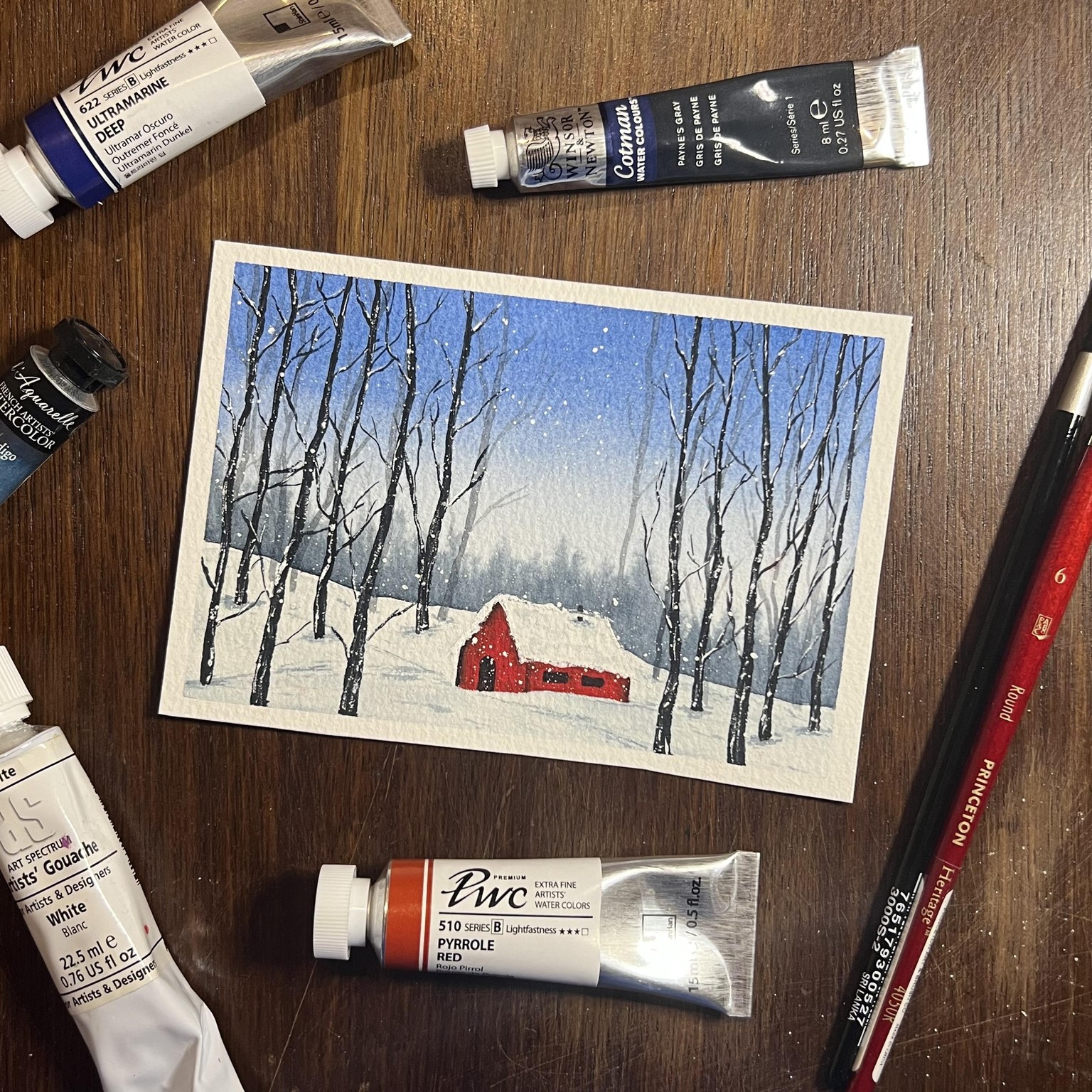 Winter landscapes - image 1 - student project