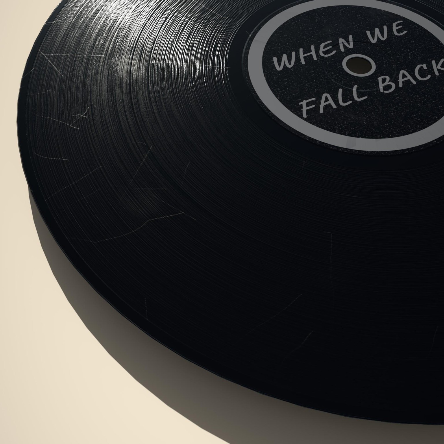 Realistic Vinyl Record - image 1 - student project
