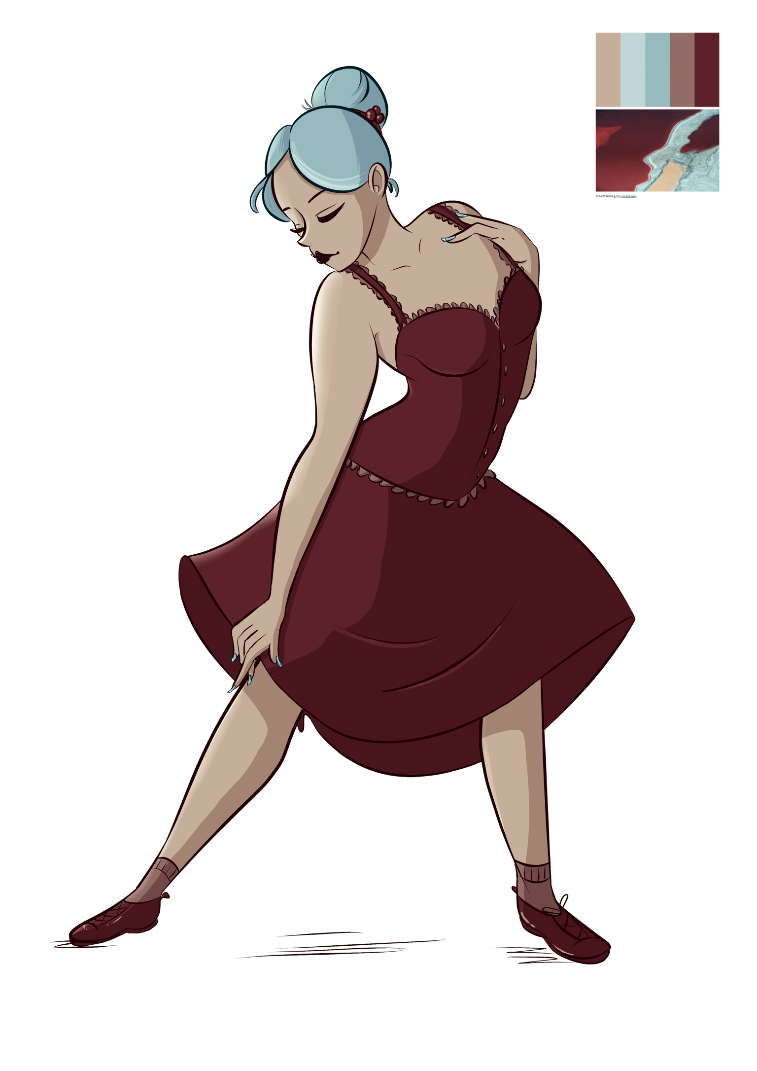Muted Ballerina - image 1 - student project
