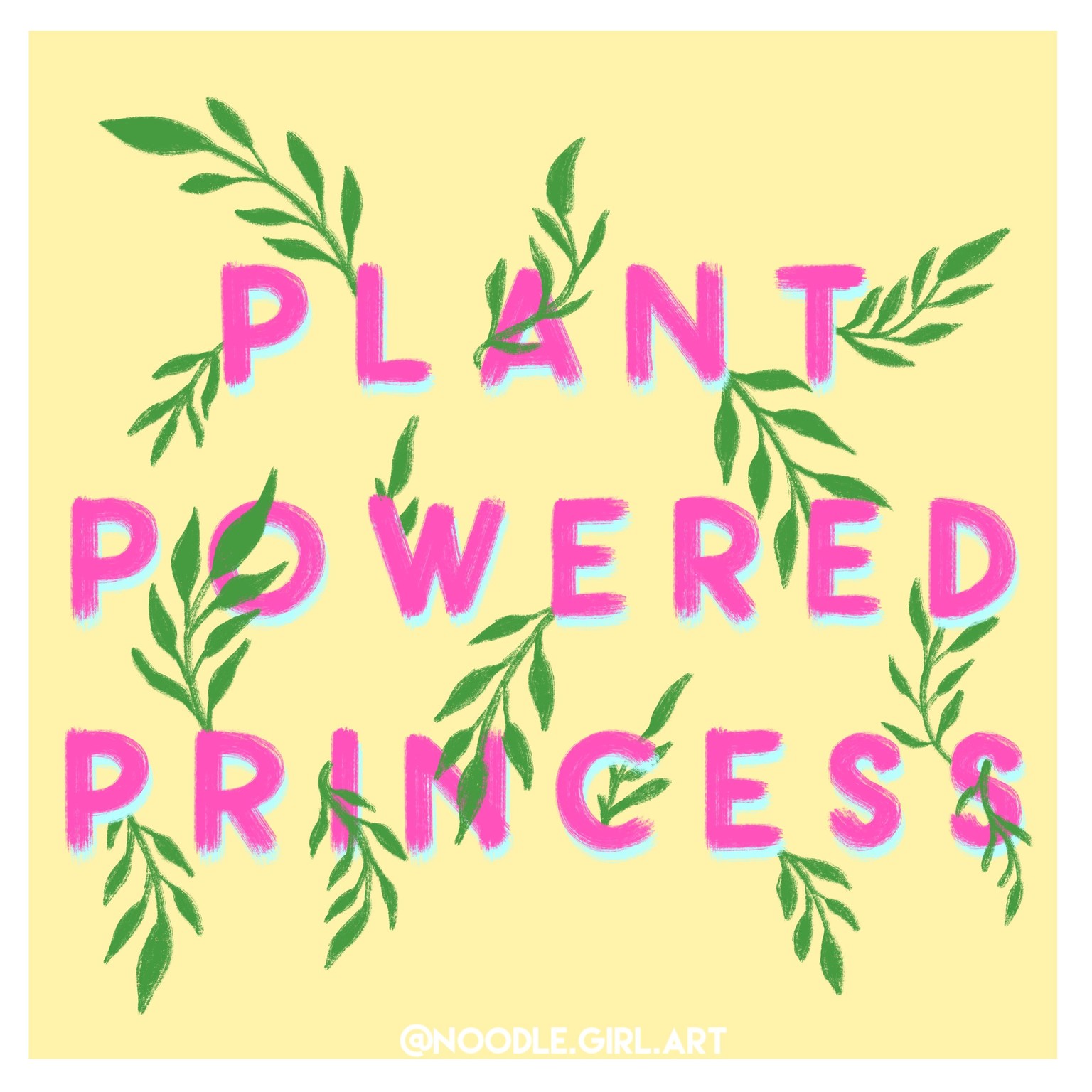 Hand lettering @noodle.girl.art - image 3 - student project