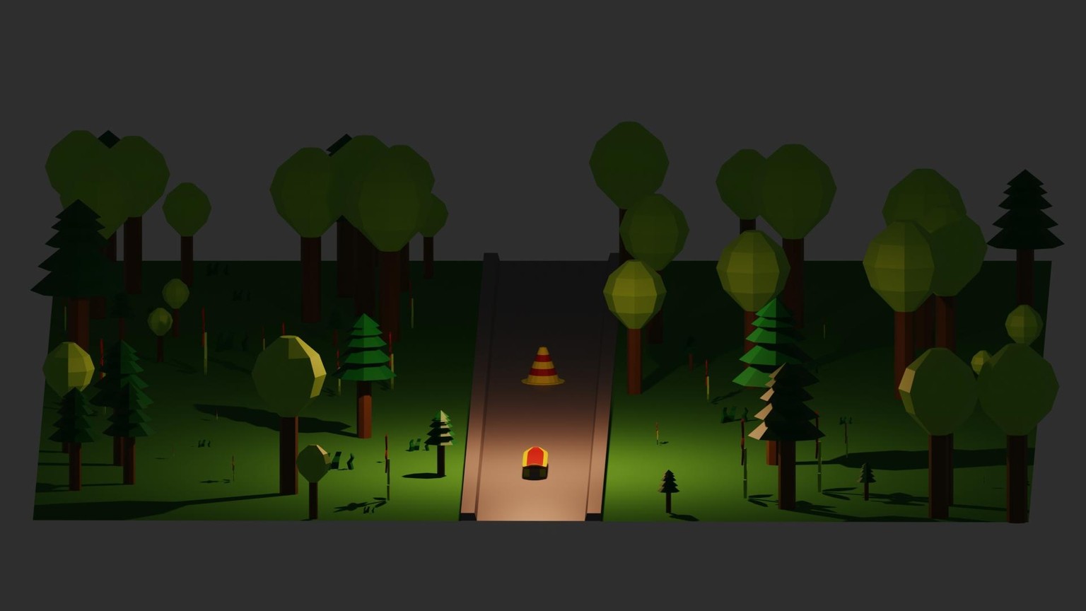 Skateboard Flip Jump in Blender Park - image 3 - student project