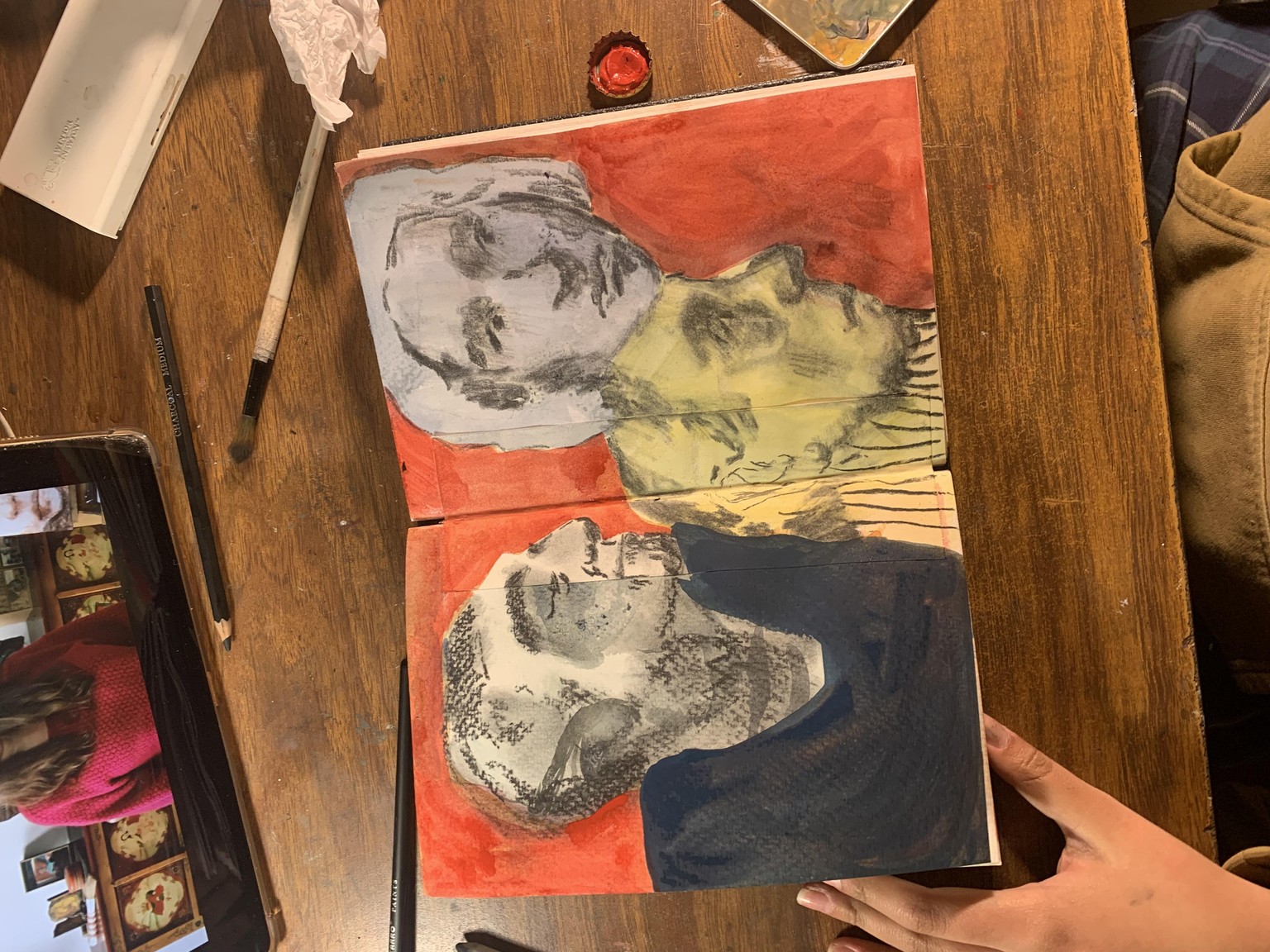Head on fire & the warmups - image 2 - student project