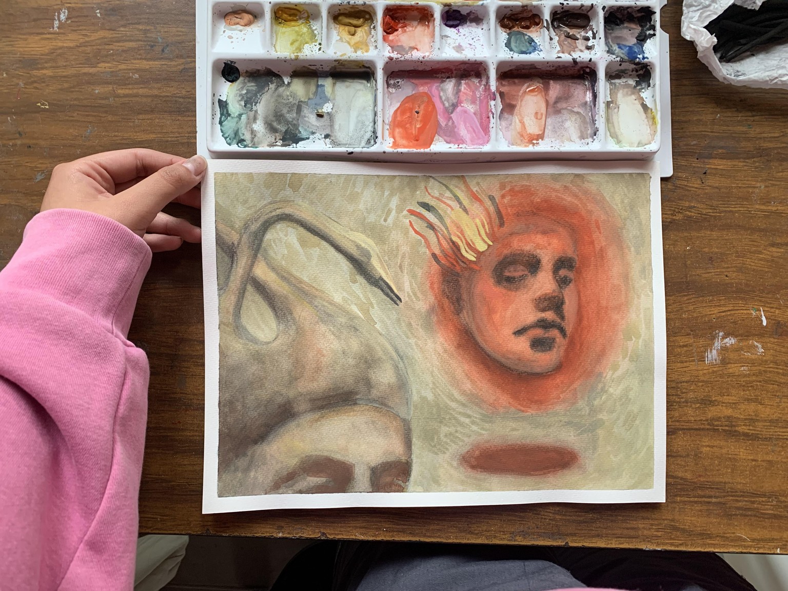 Head on fire & the warmups - image 1 - student project