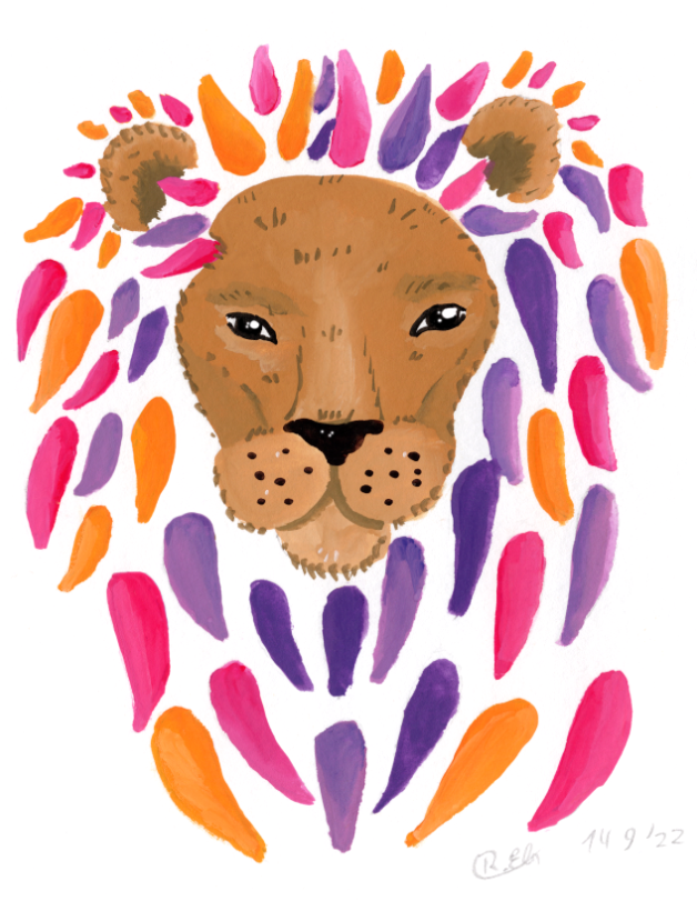 Lions 3 styles - image 3 - student project