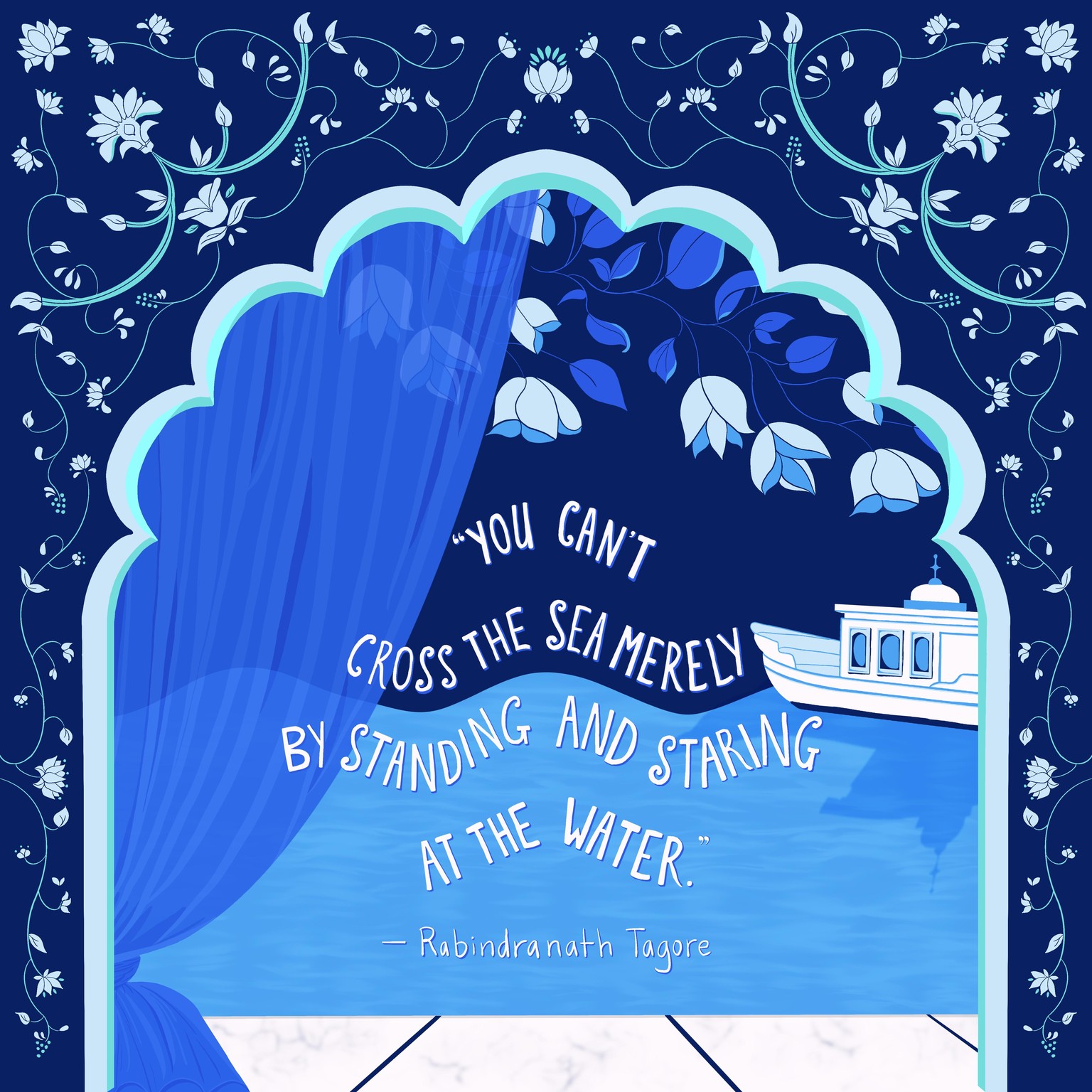 Inspiring Illustrations: Cross Your Sea - image 3 - student project