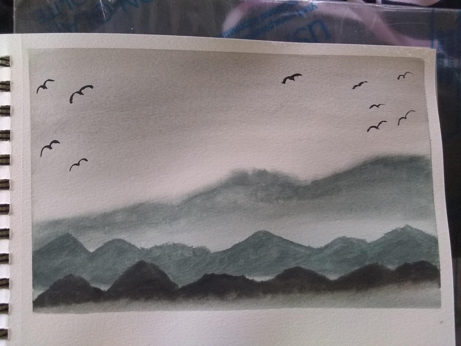 Water color landscape. - image 2 - student project