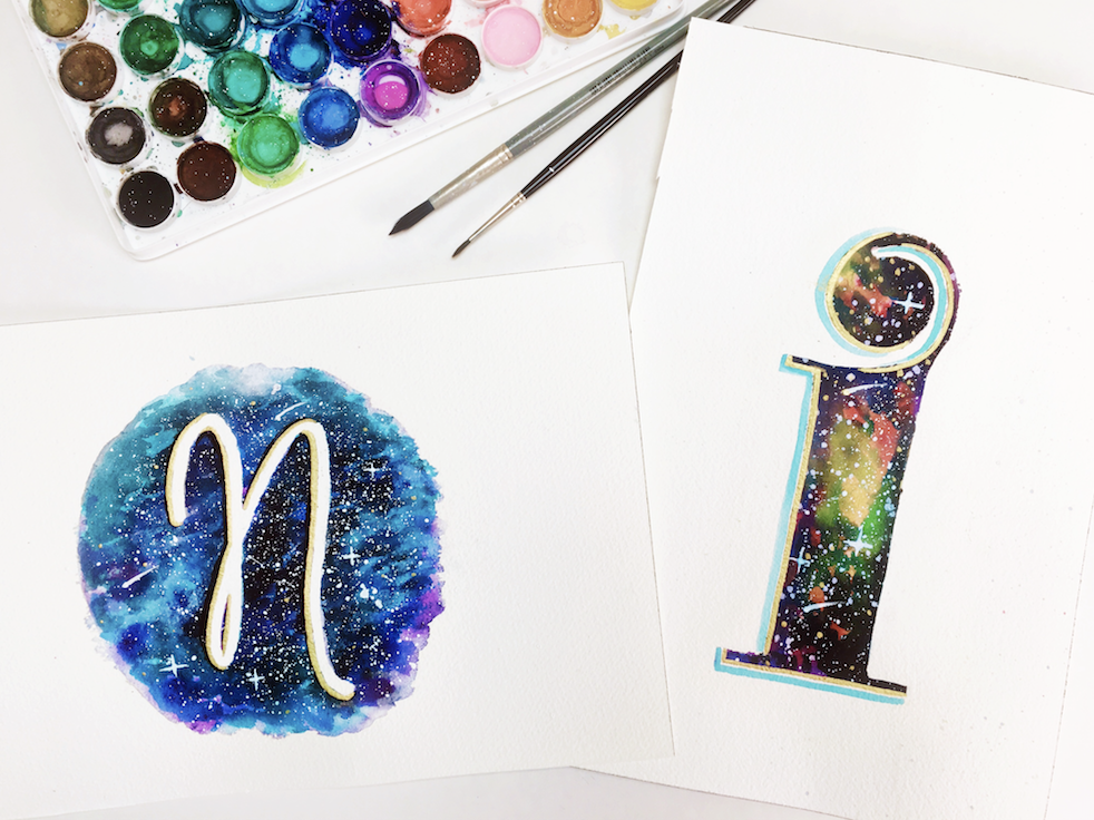 More Galaxy Monograms - image 1 - student project