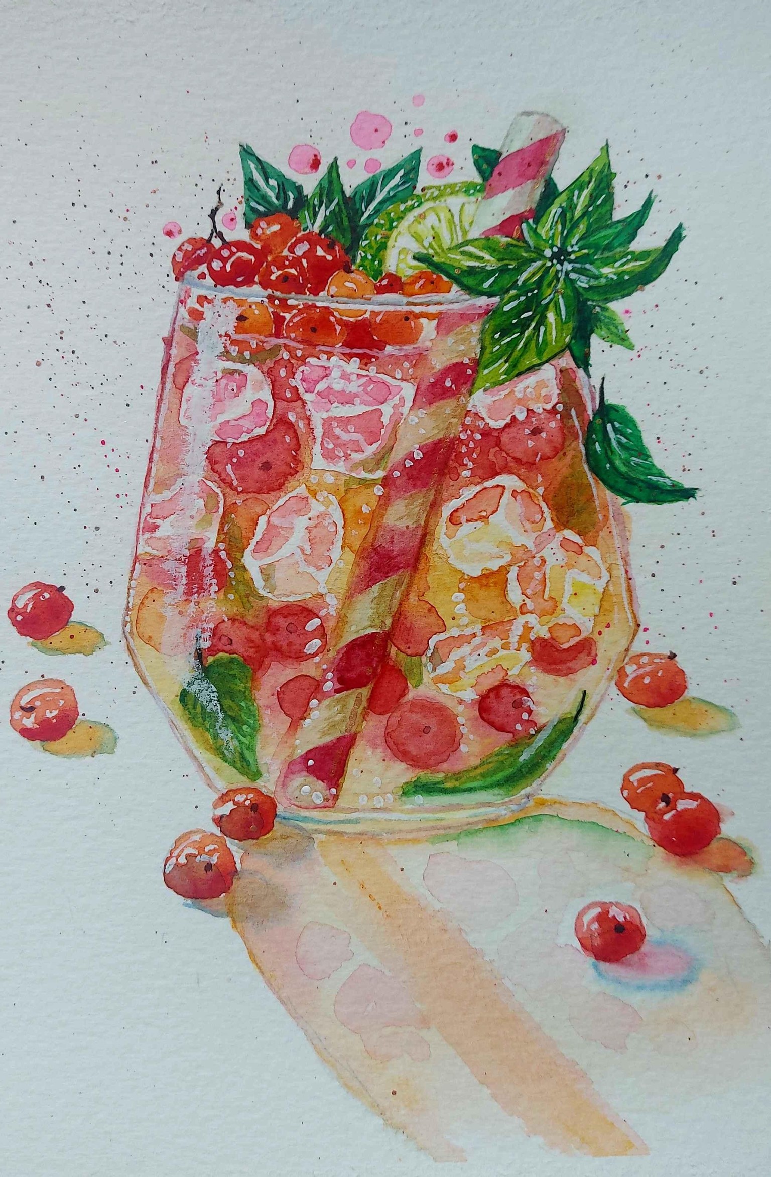 Fizzy Redcurrant Drink - image 1 - student project