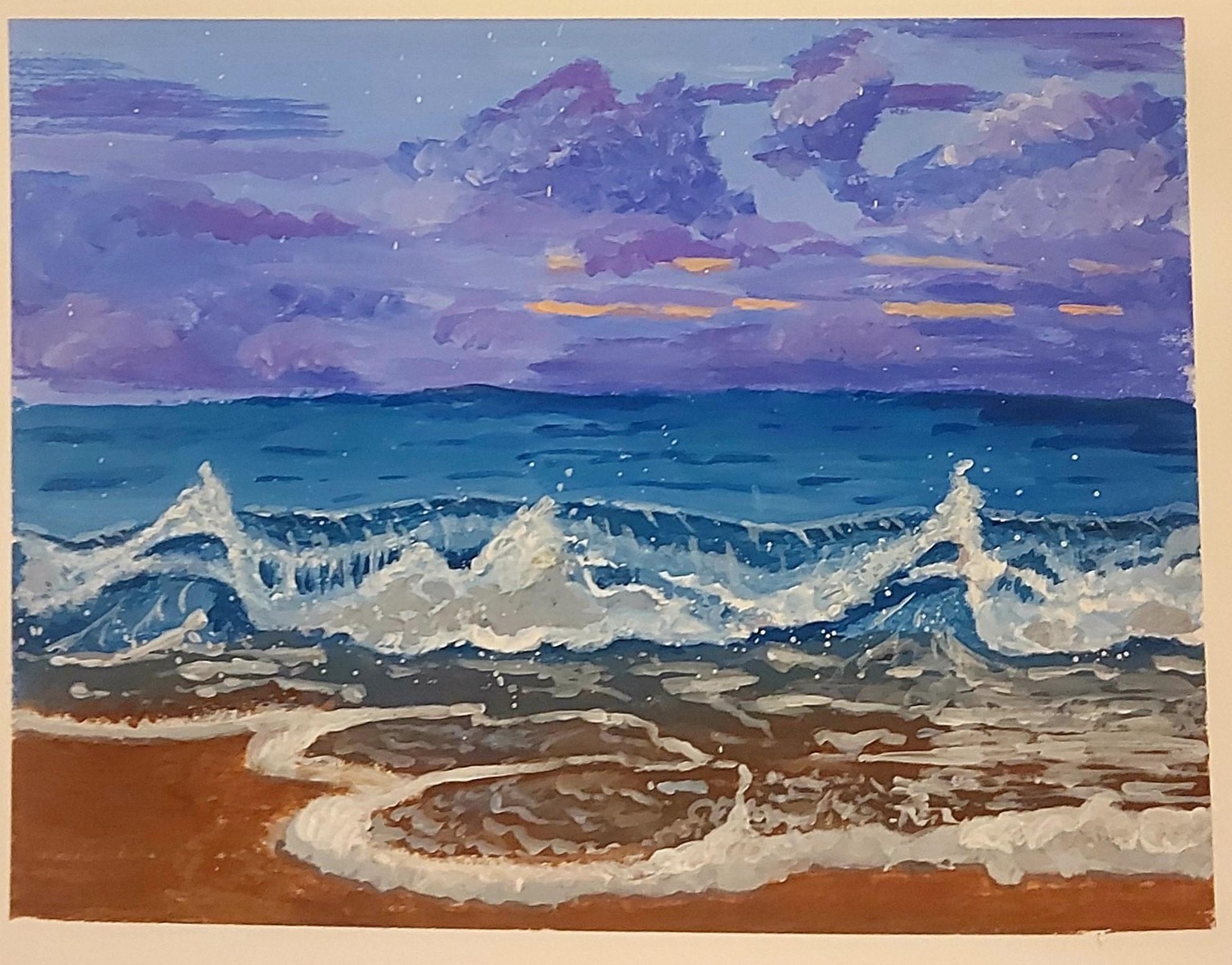 Wave painting - image 1 - student project
