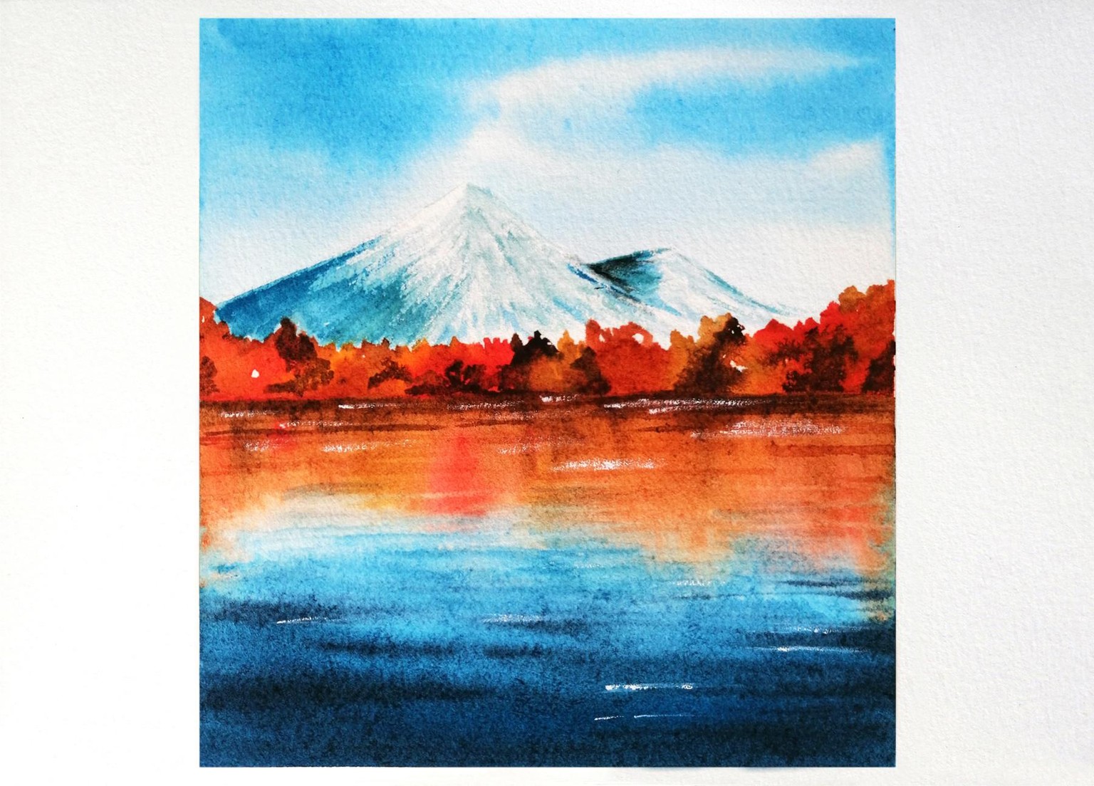 Watercolour Seasons - image 15 - student project