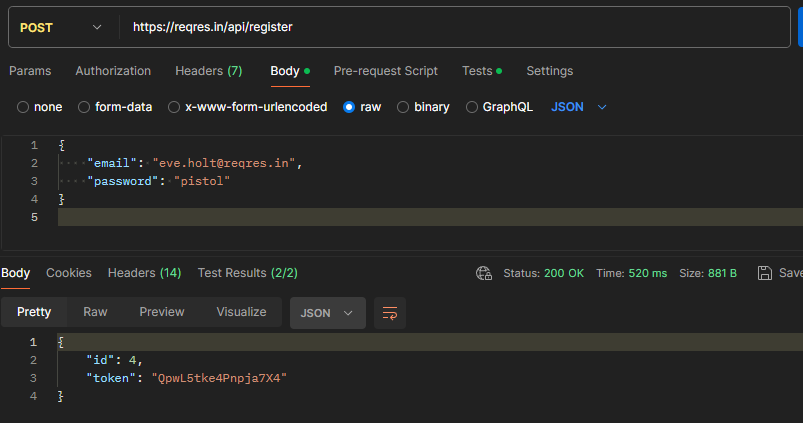 API Testing Project - image 1 - student project