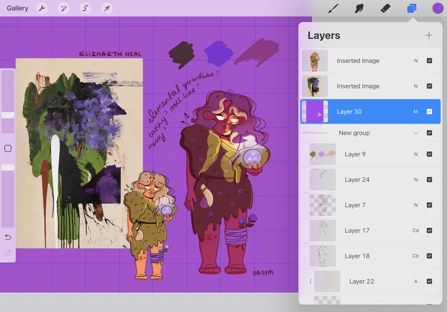 Elemental Guardian : Colour class project - image 5 - student project