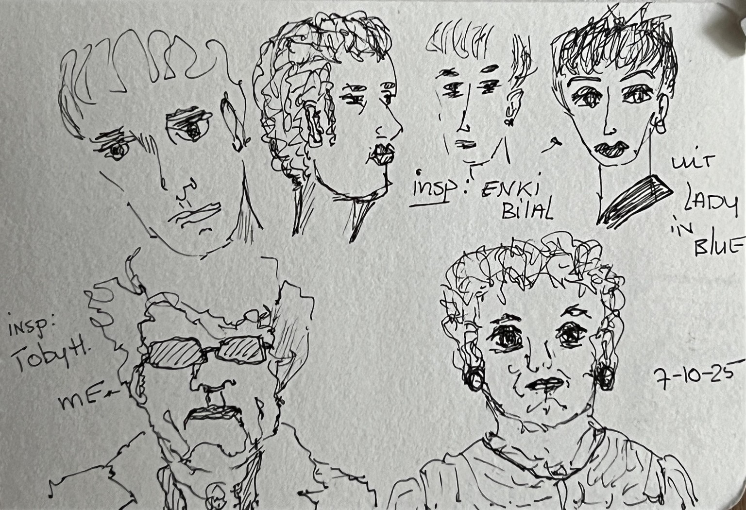 People inspired by Woldhek, Bilal, Buffet, Haseler - image 1 - student project