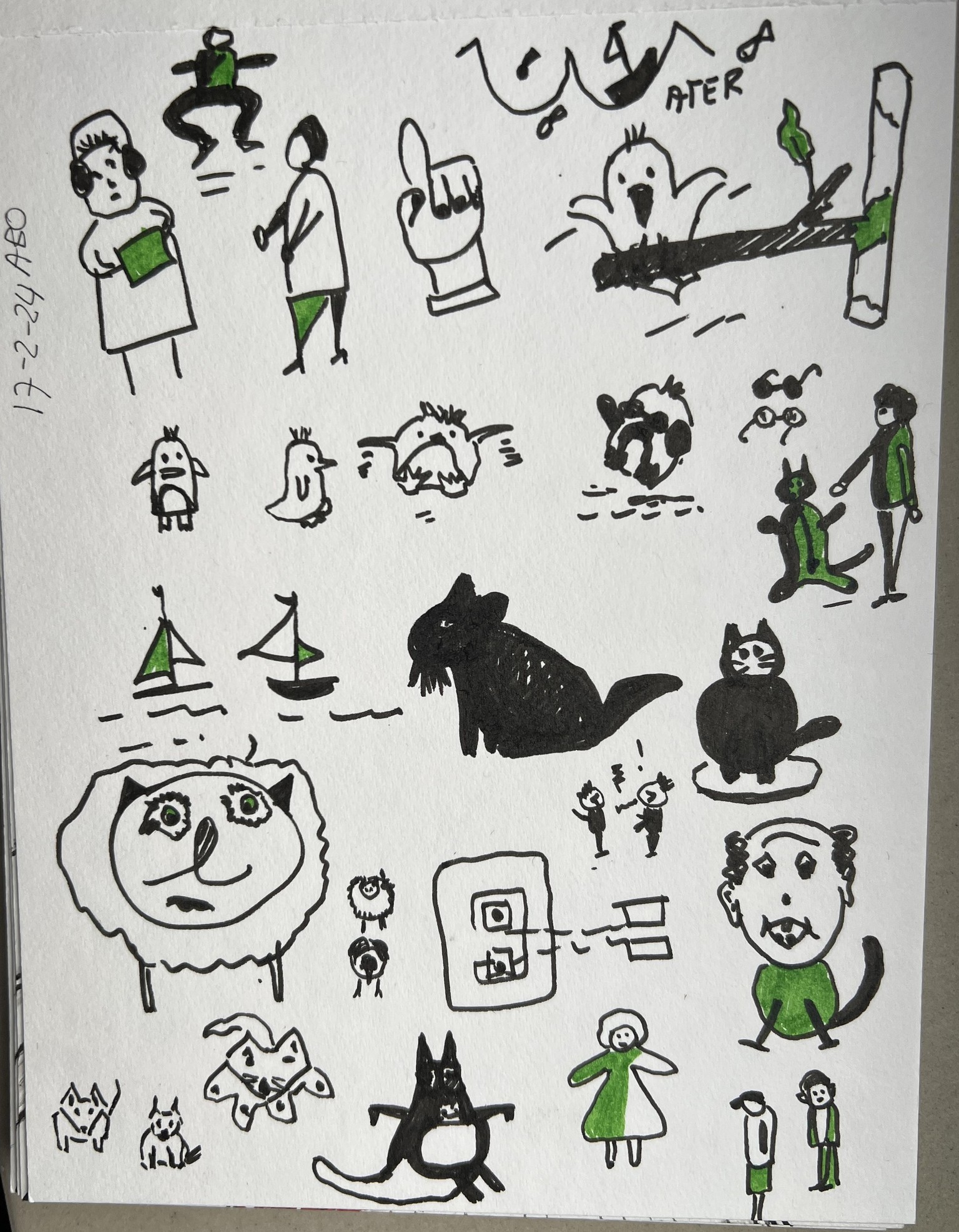 Doodles and fish - image 2 - student project
