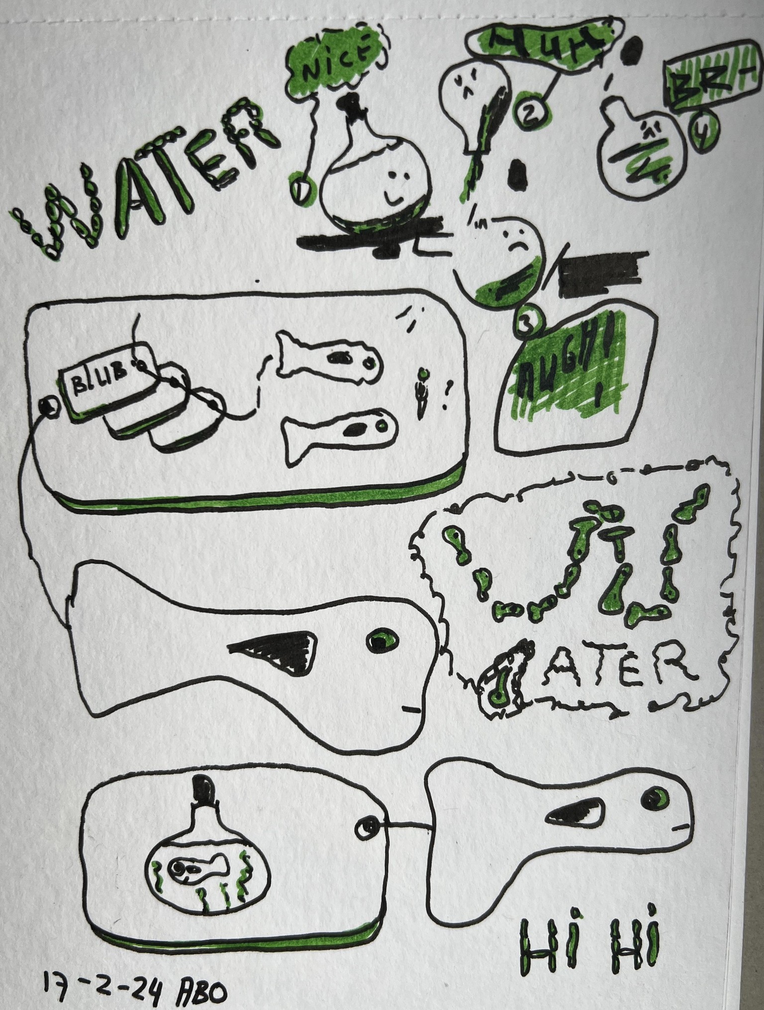 Doodles and fish - image 1 - student project