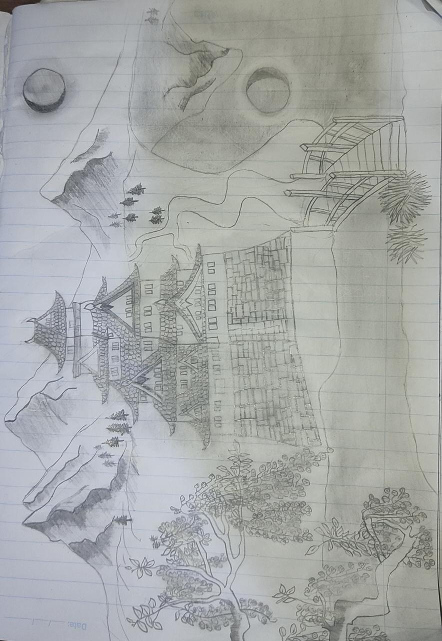 landscape i drew - image 1 - student project