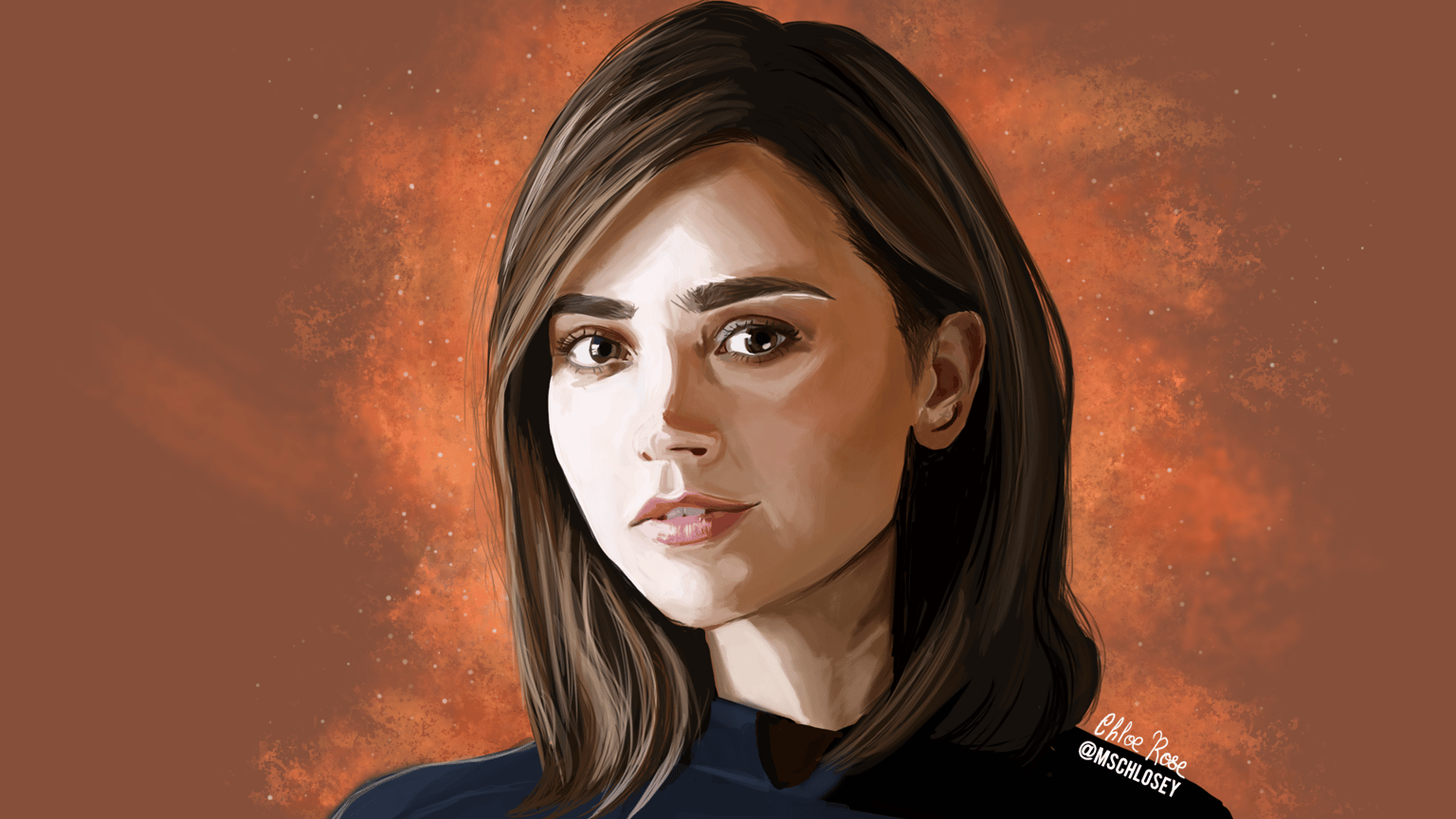 Jenna Coleman - image 1 - student project