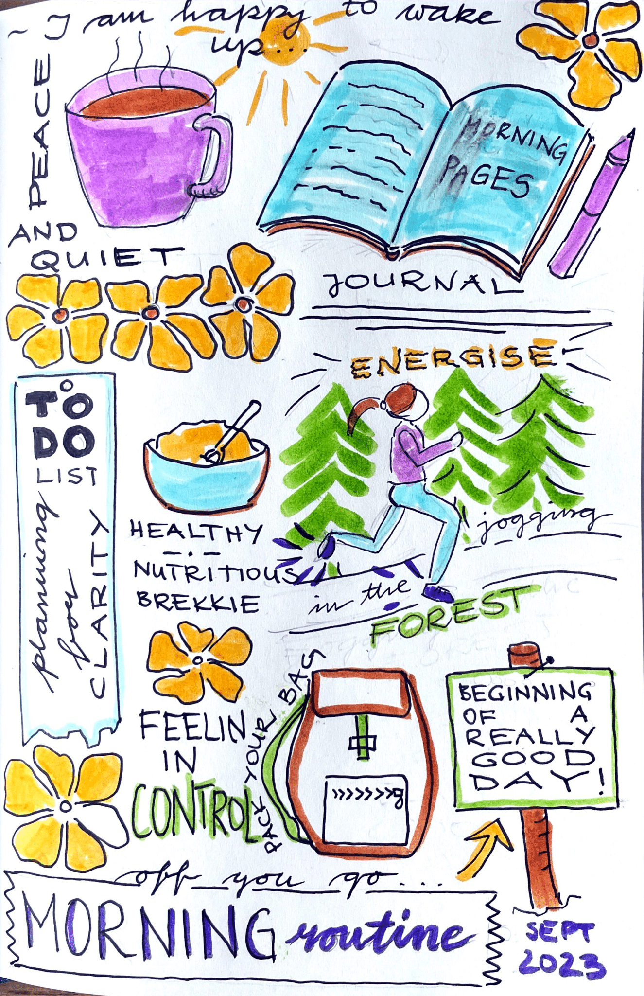 Doodling for self-care - image 1 - student project