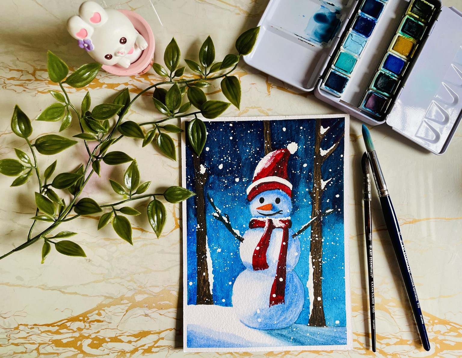 Whimsical Watercolour: Magical Christmas - image 3 - student project