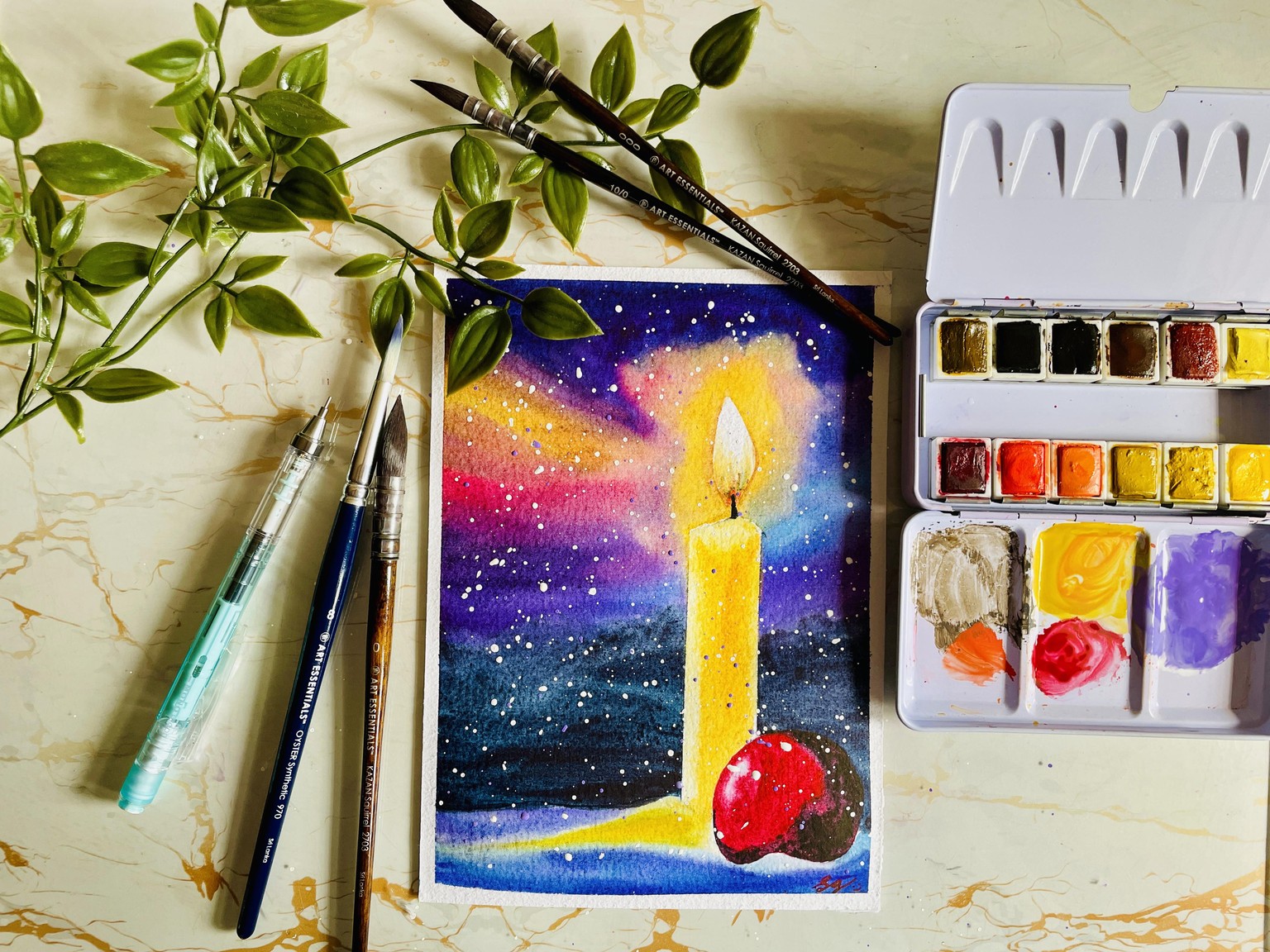 Whimsical Watercolour: Magical Christmas - image 15 - student project