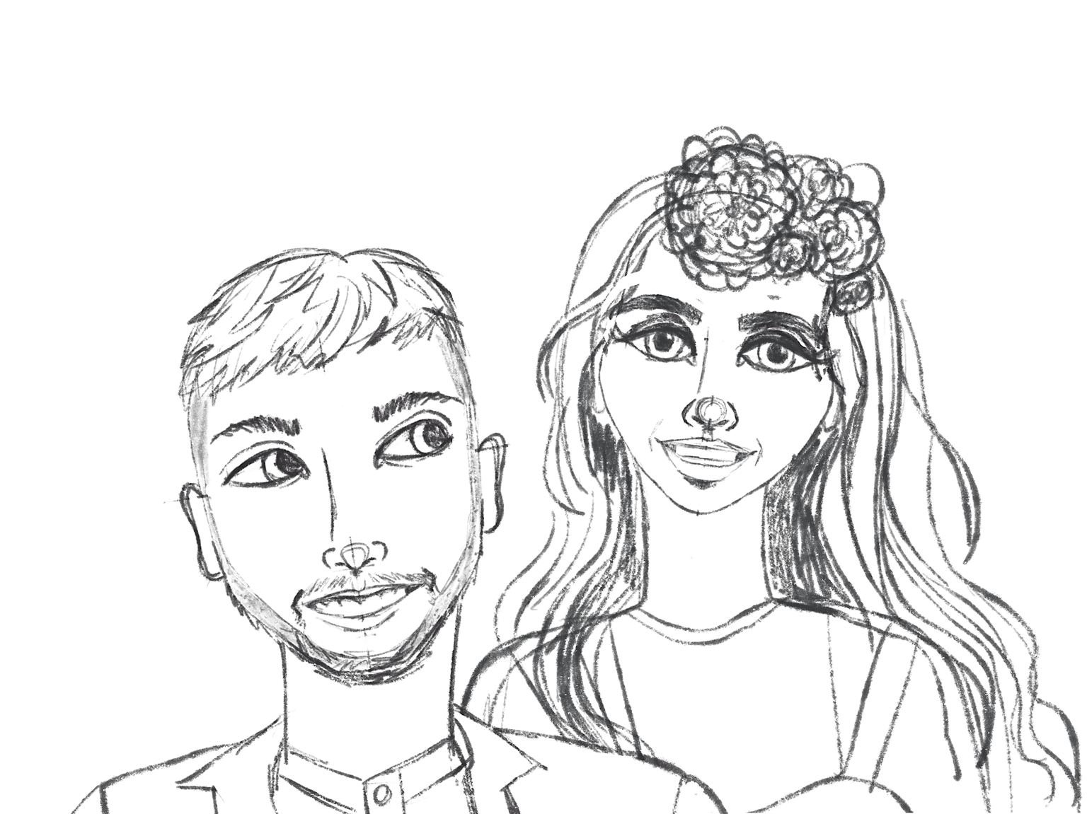 Wedding Portrait - image 1 - student project
