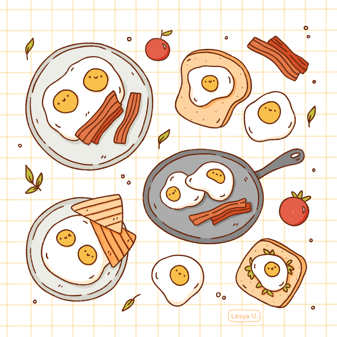 Cute eggs - image 1 - student project