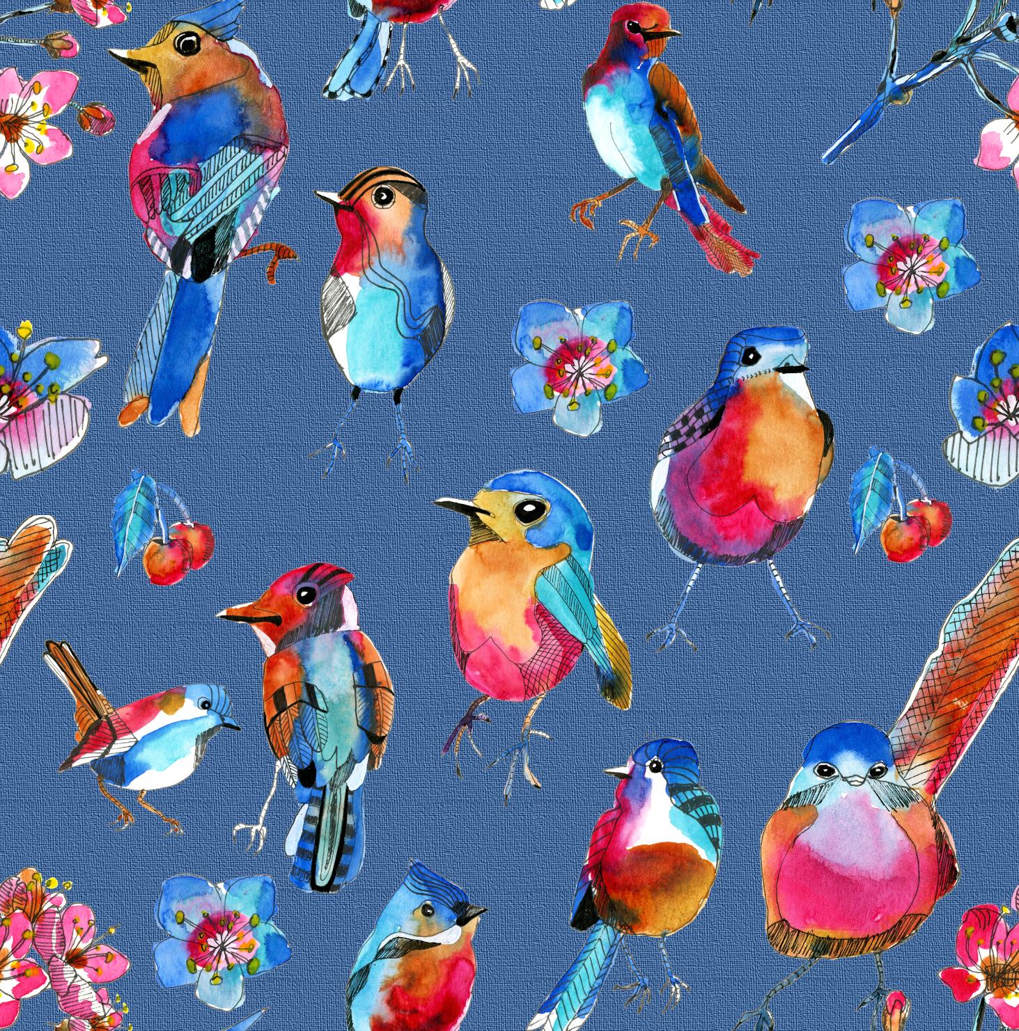 Spring birds - image 1 - student project