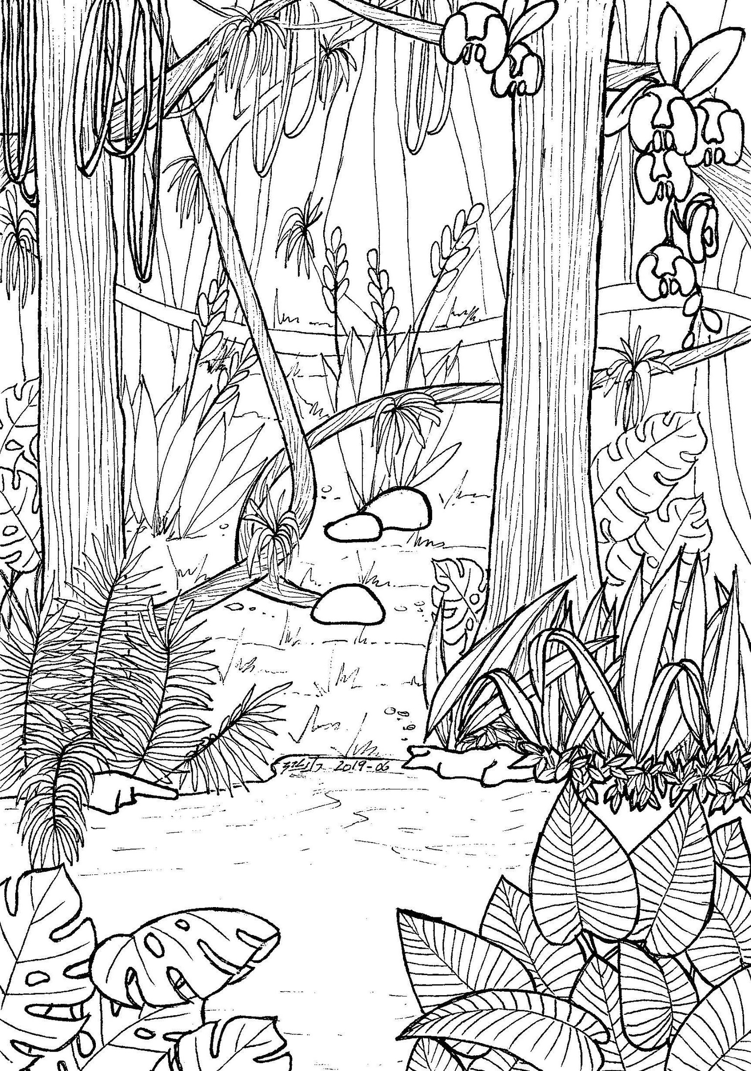 in the jungle - image 1 - student project