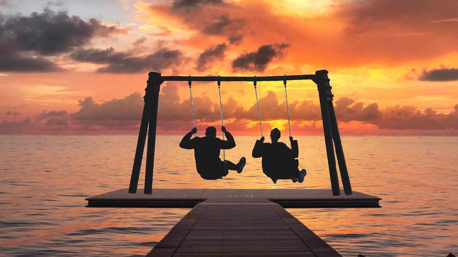 Sunset swings - image 1 - student project