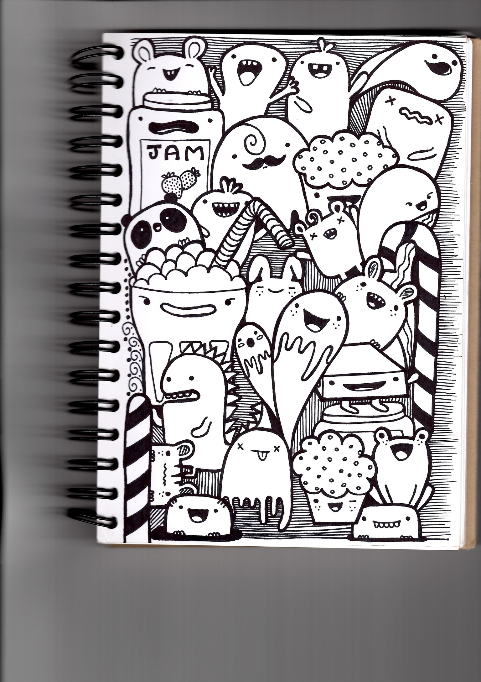 Sweet Monster Doodle - image 1 - student project