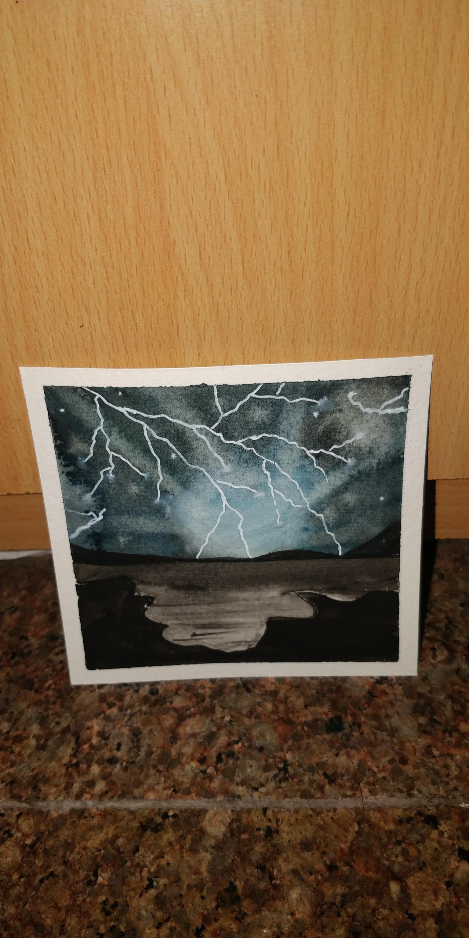 30 days watercolor galaxy - image 3 - student project