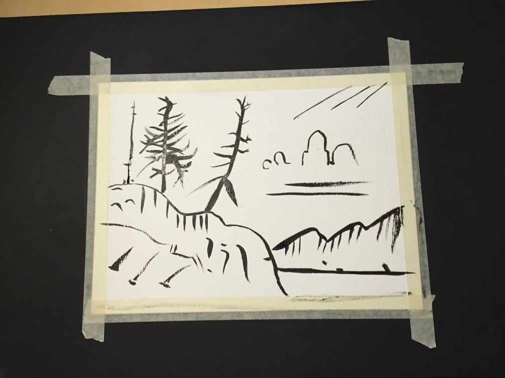 Ink and Wash newbie... - image 1 - student project