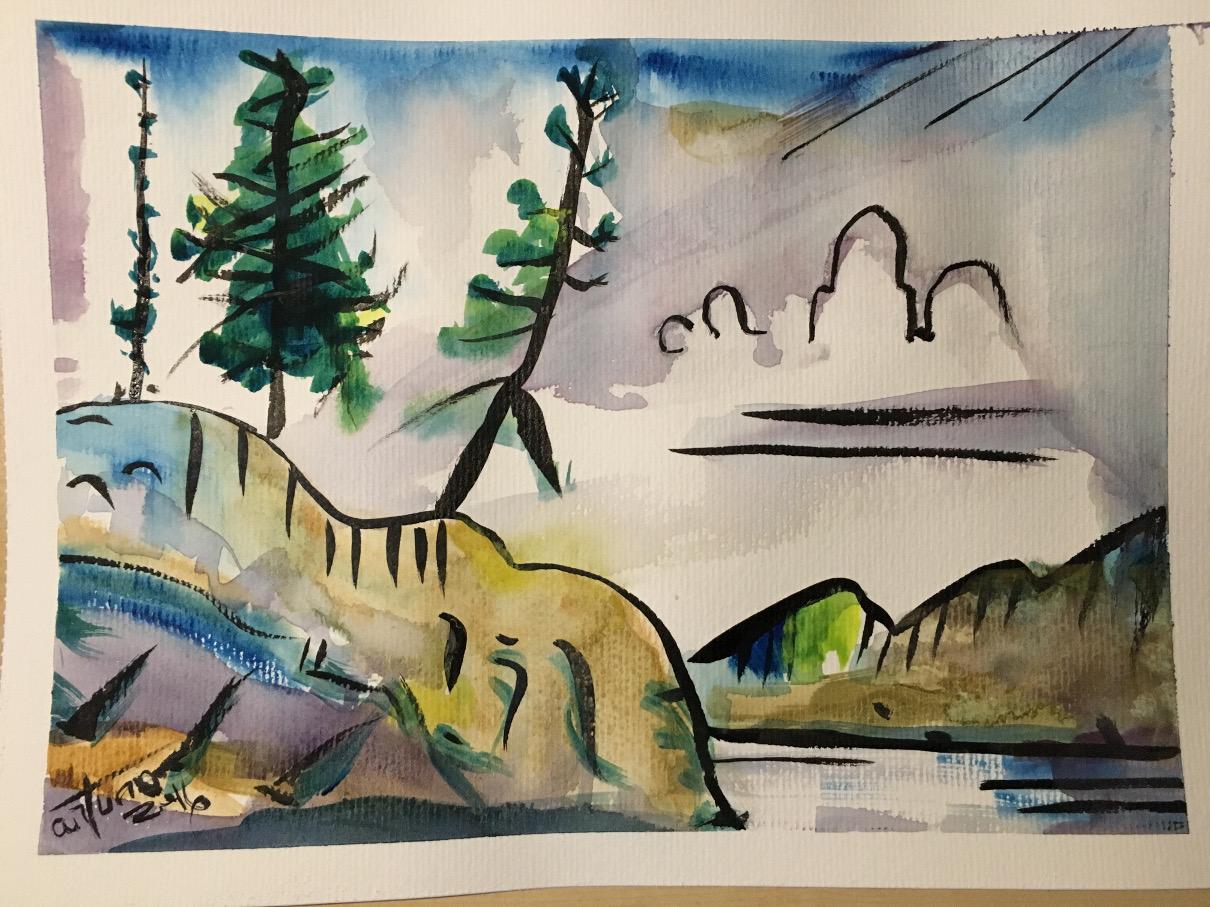 Ink and Wash newbie... - image 2 - student project