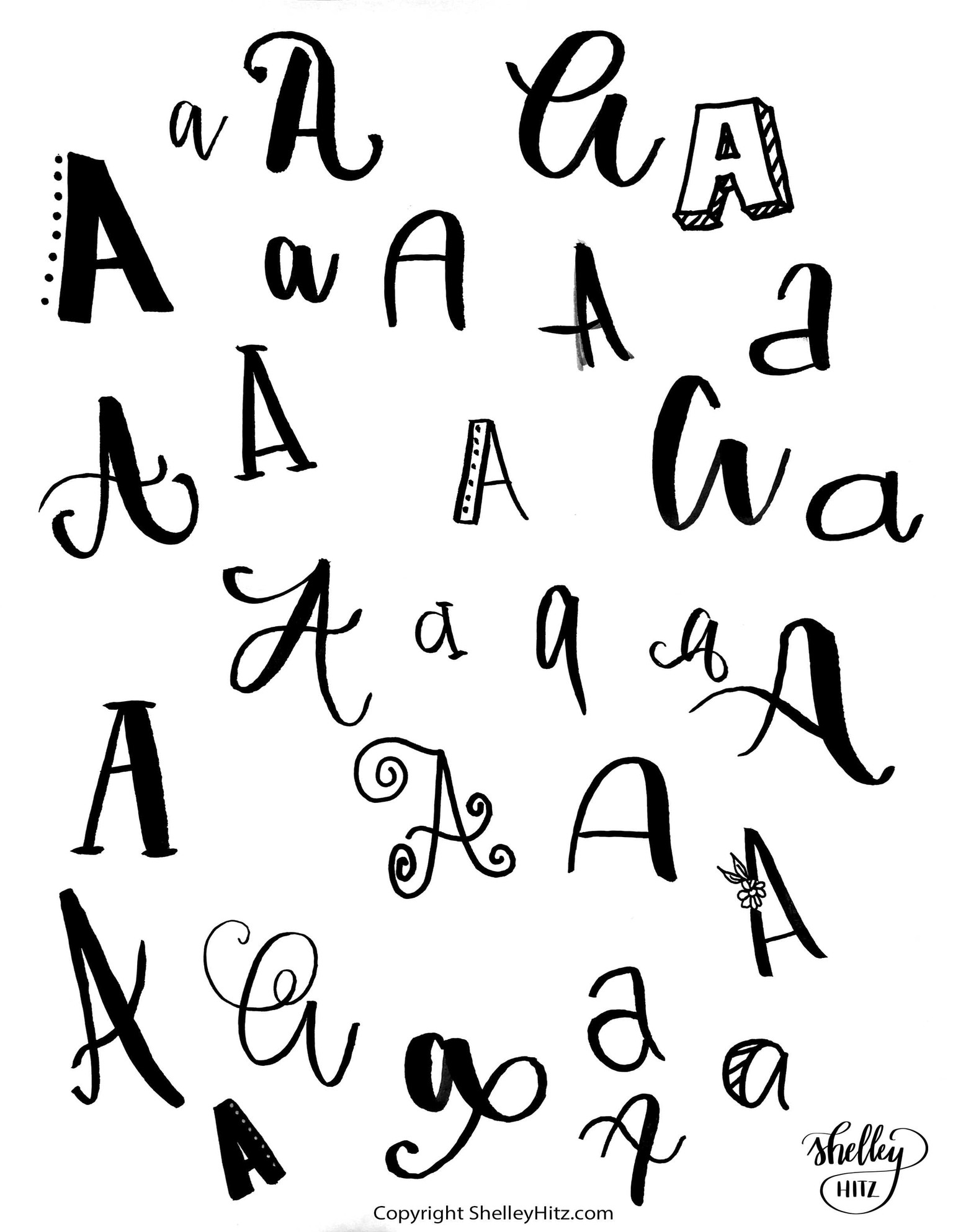 Sample Project for Discover Your Unique Lettering Style - image 1 - student project