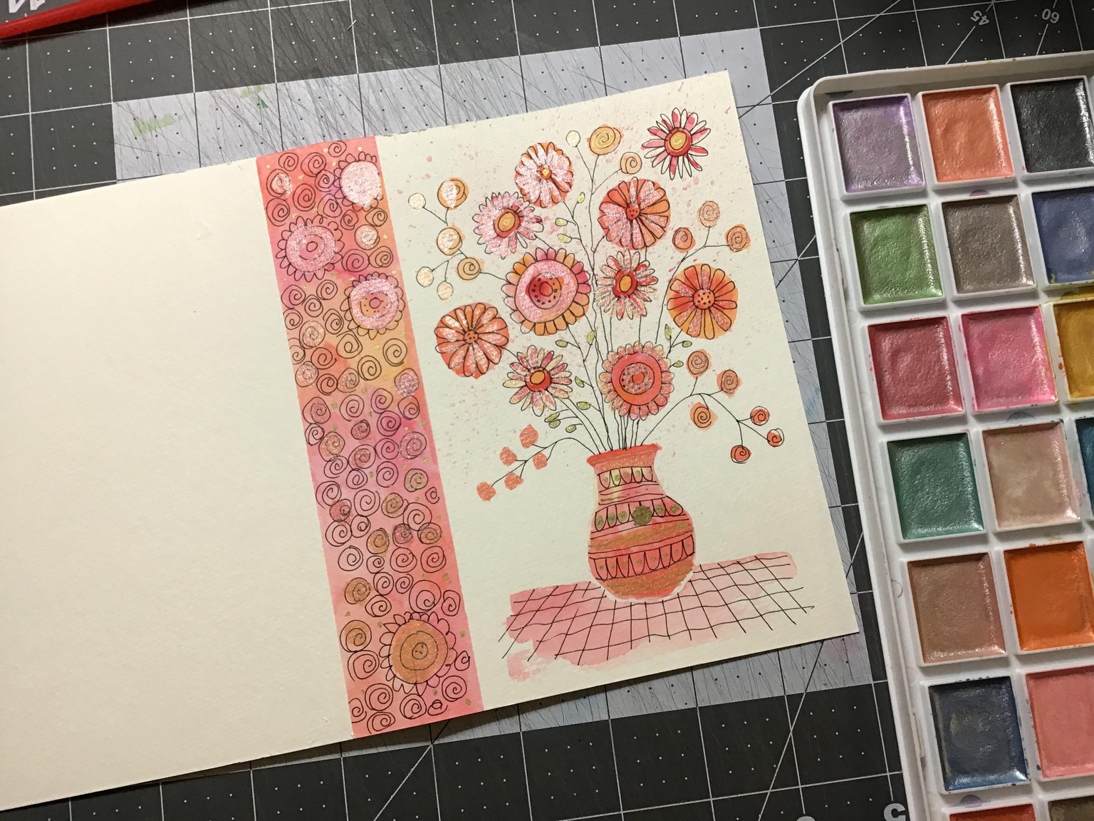 Inky Doodle Notebook with Lucie Duclos - image 1 - student project