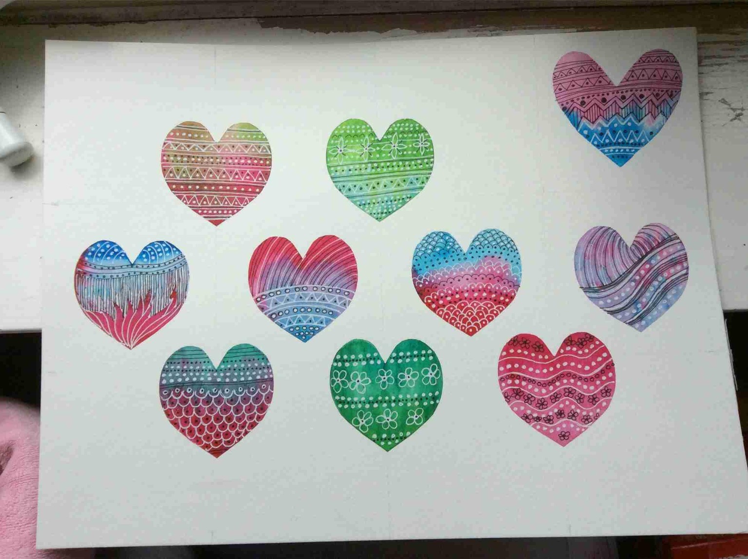 Watercolor Project with Lucie Duclos - image 1 - student project