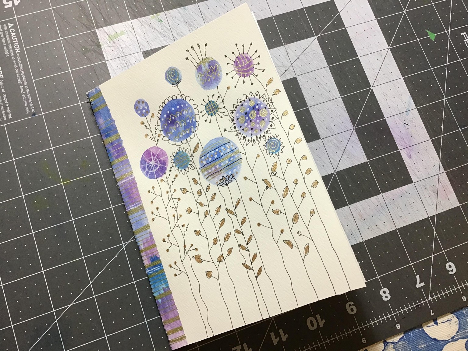Inky Doodle Notebook with Lucie Duclos - image 2 - student project