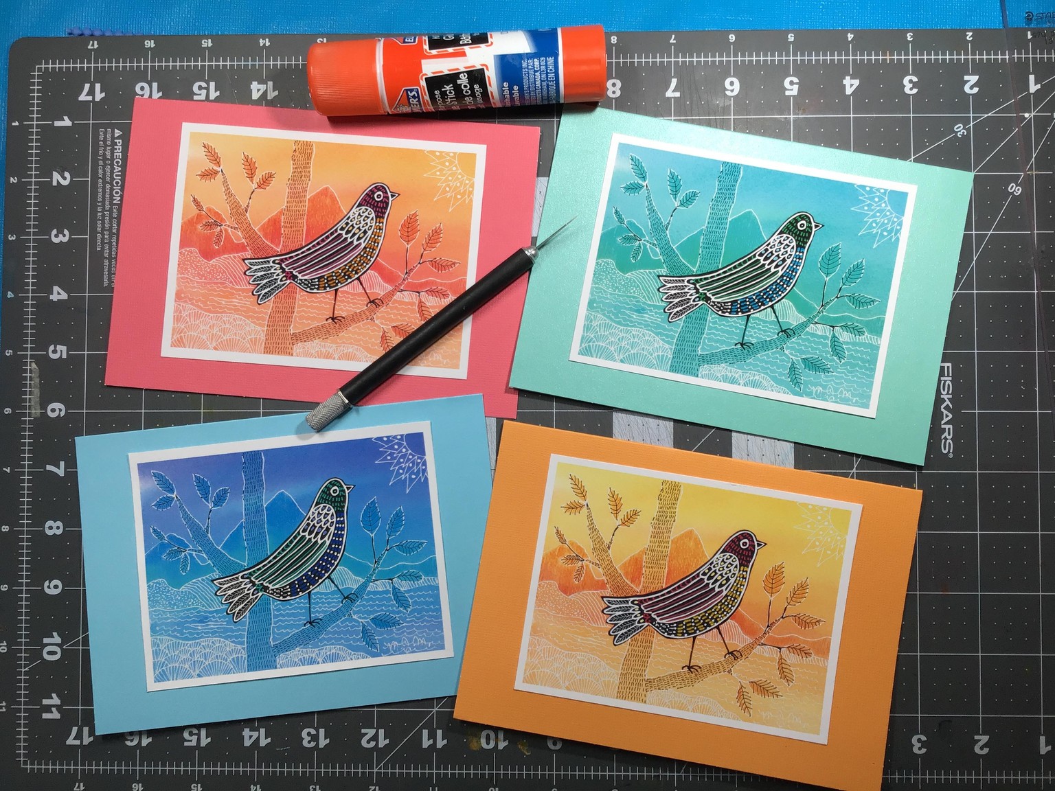 Bird in a Landscape - image 1 - student project