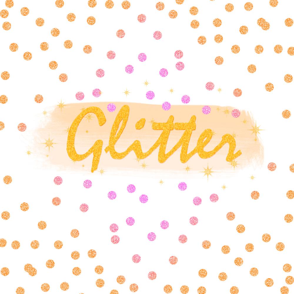 Glitter in Photoshop - image 1 - student project
