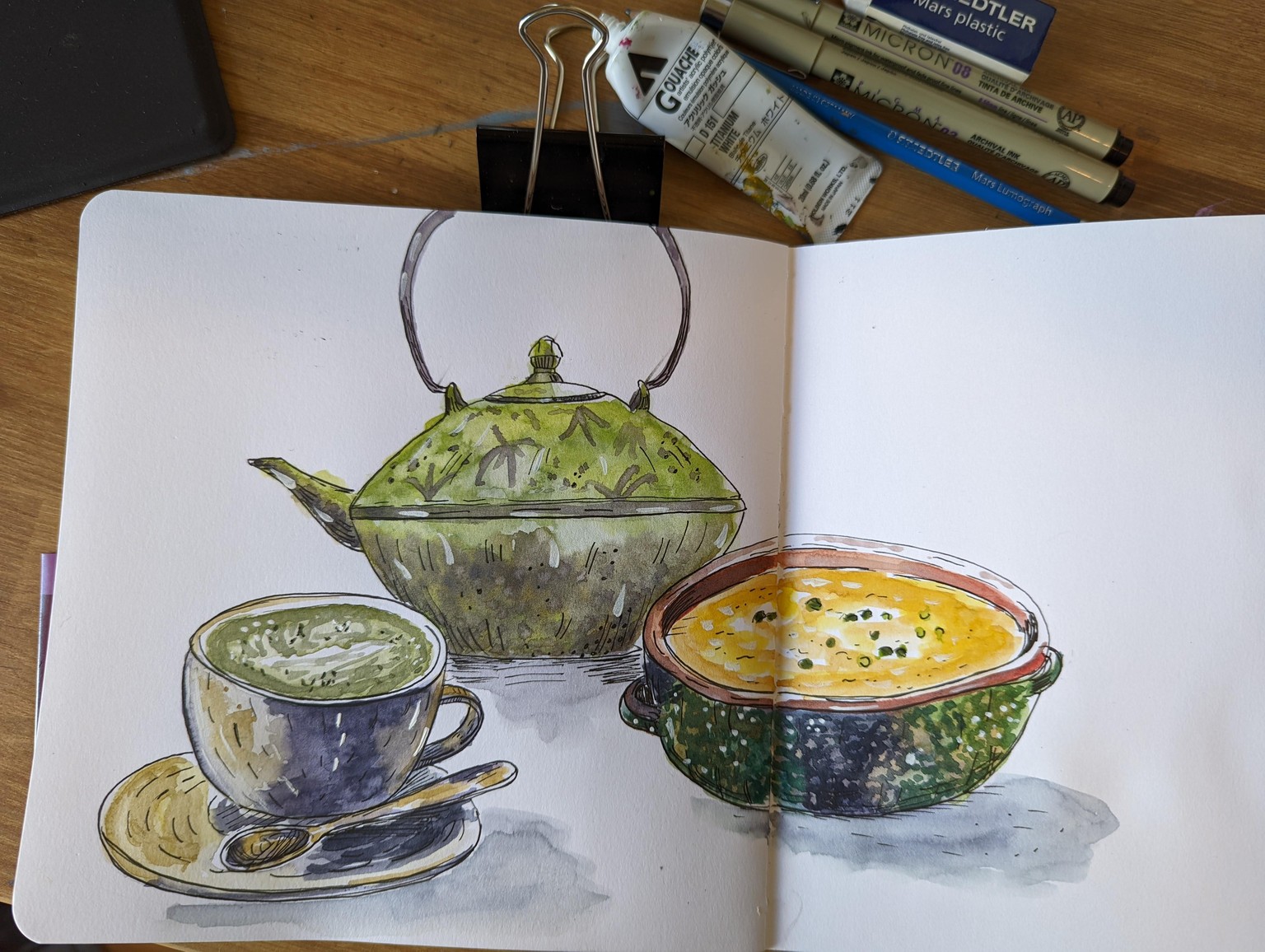 Dishware Illustration - image 1 - student project