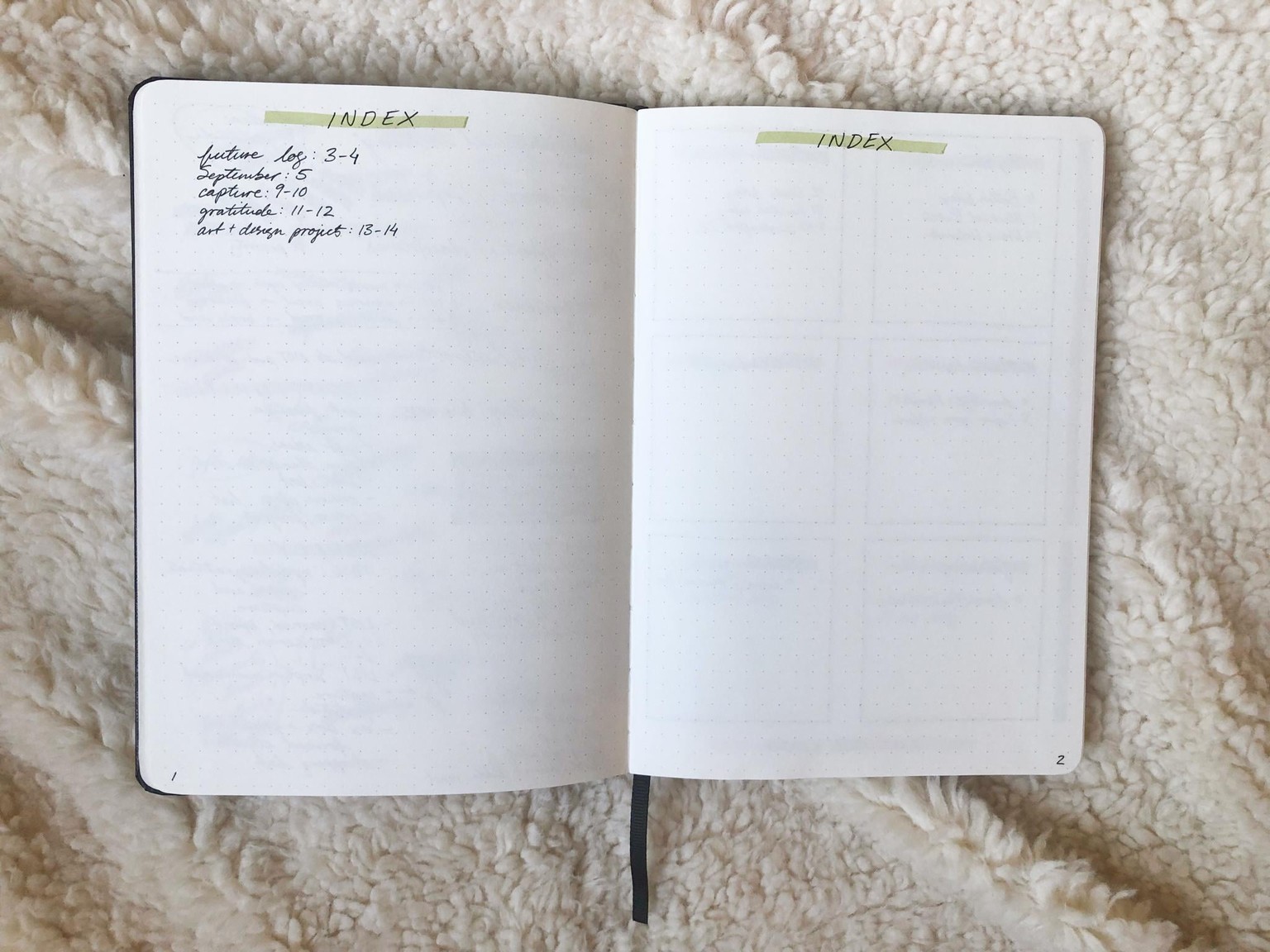 Bullet Journal Spreads - image 1 - student project