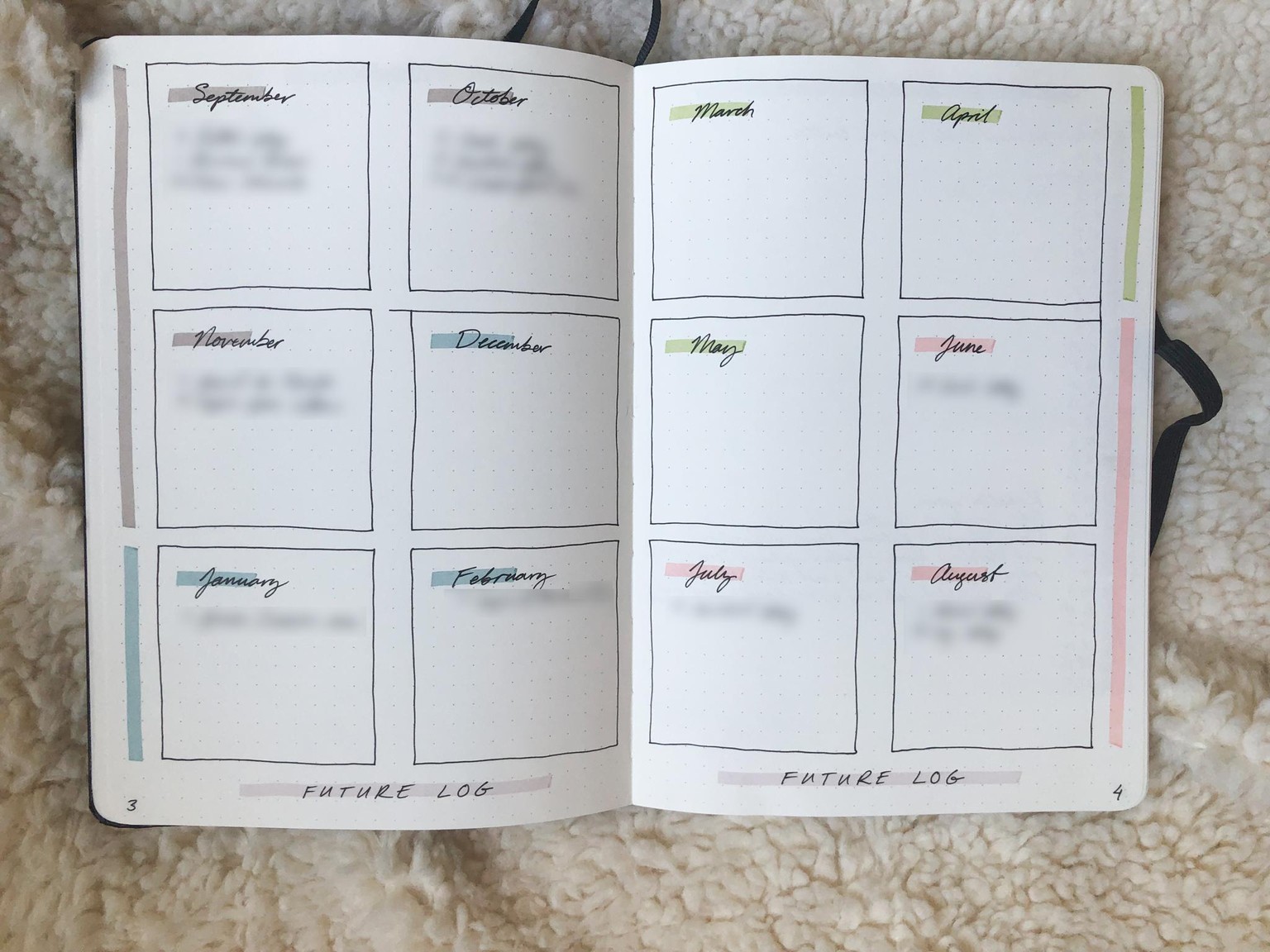 Bullet Journal Spreads - image 2 - student project
