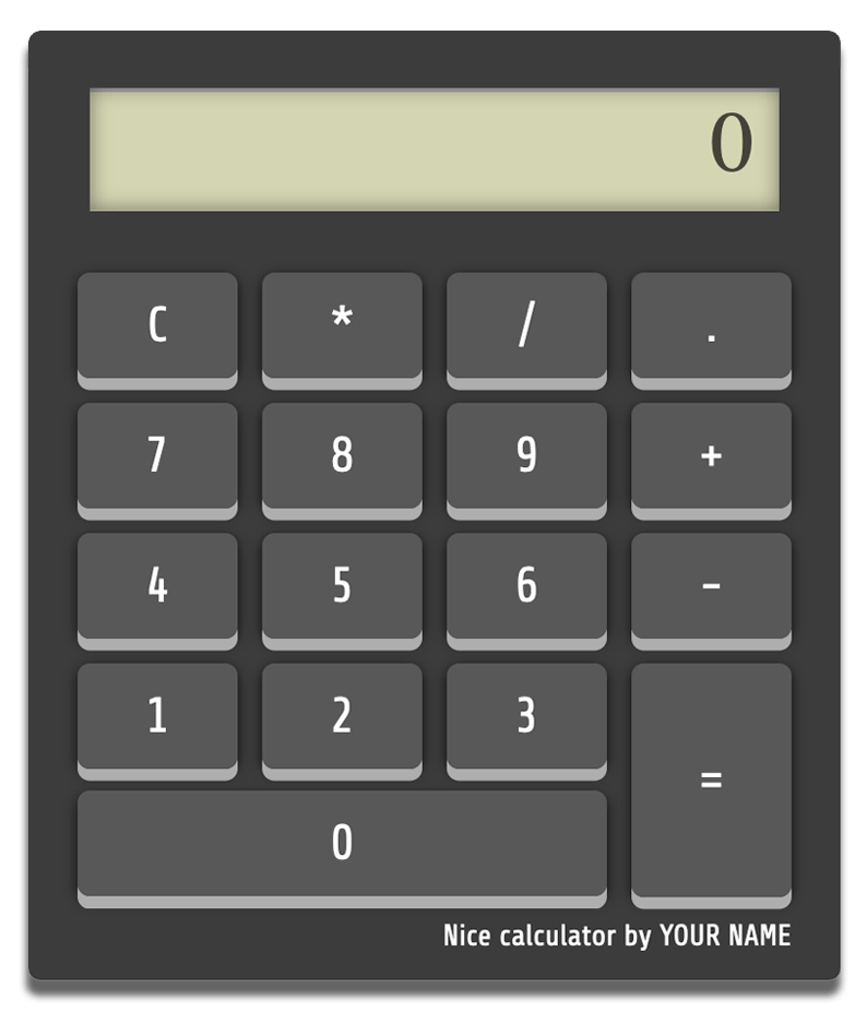 My Final Calculator - image 1 - student project
