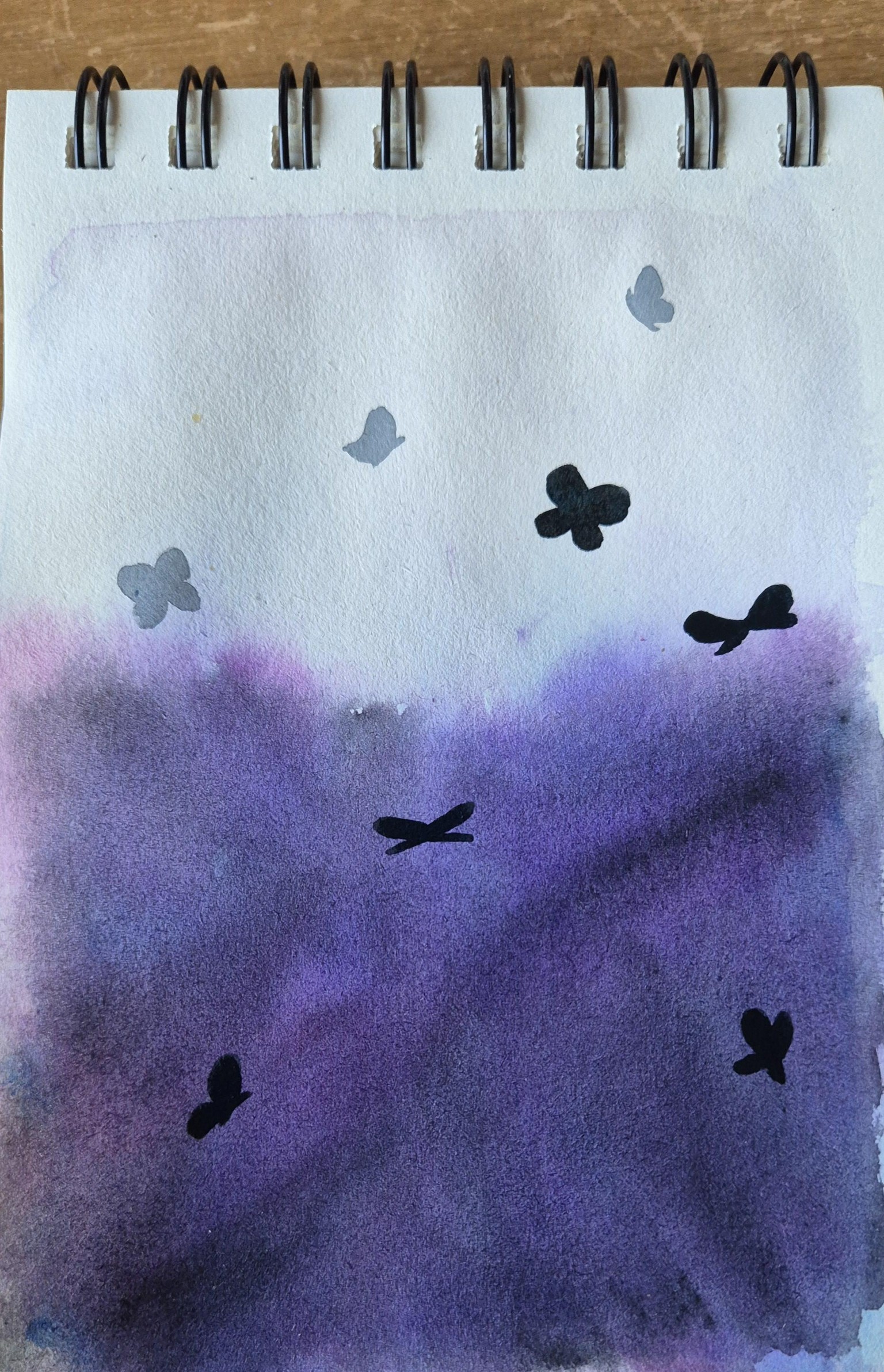 Glazing in watercolors - image 1 - student project